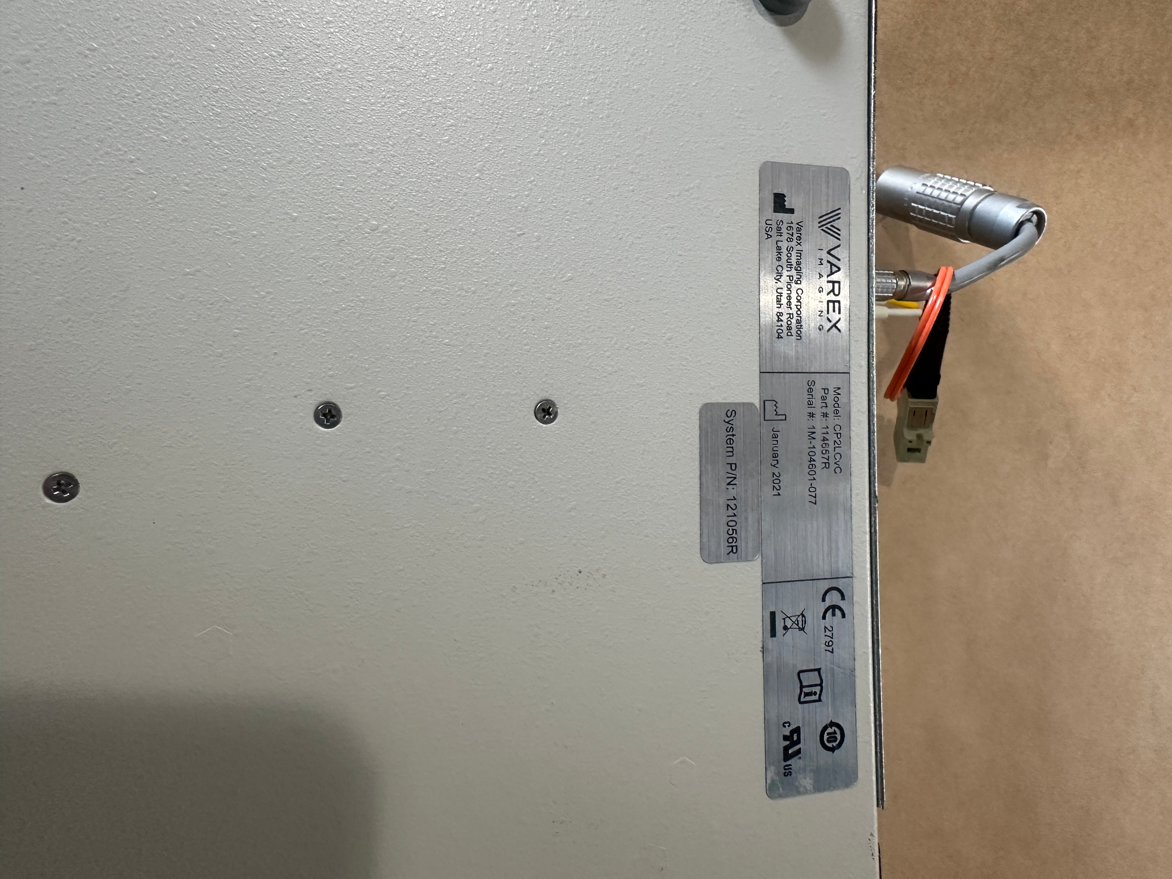 Varian medical systems Command processor CP2LCVC