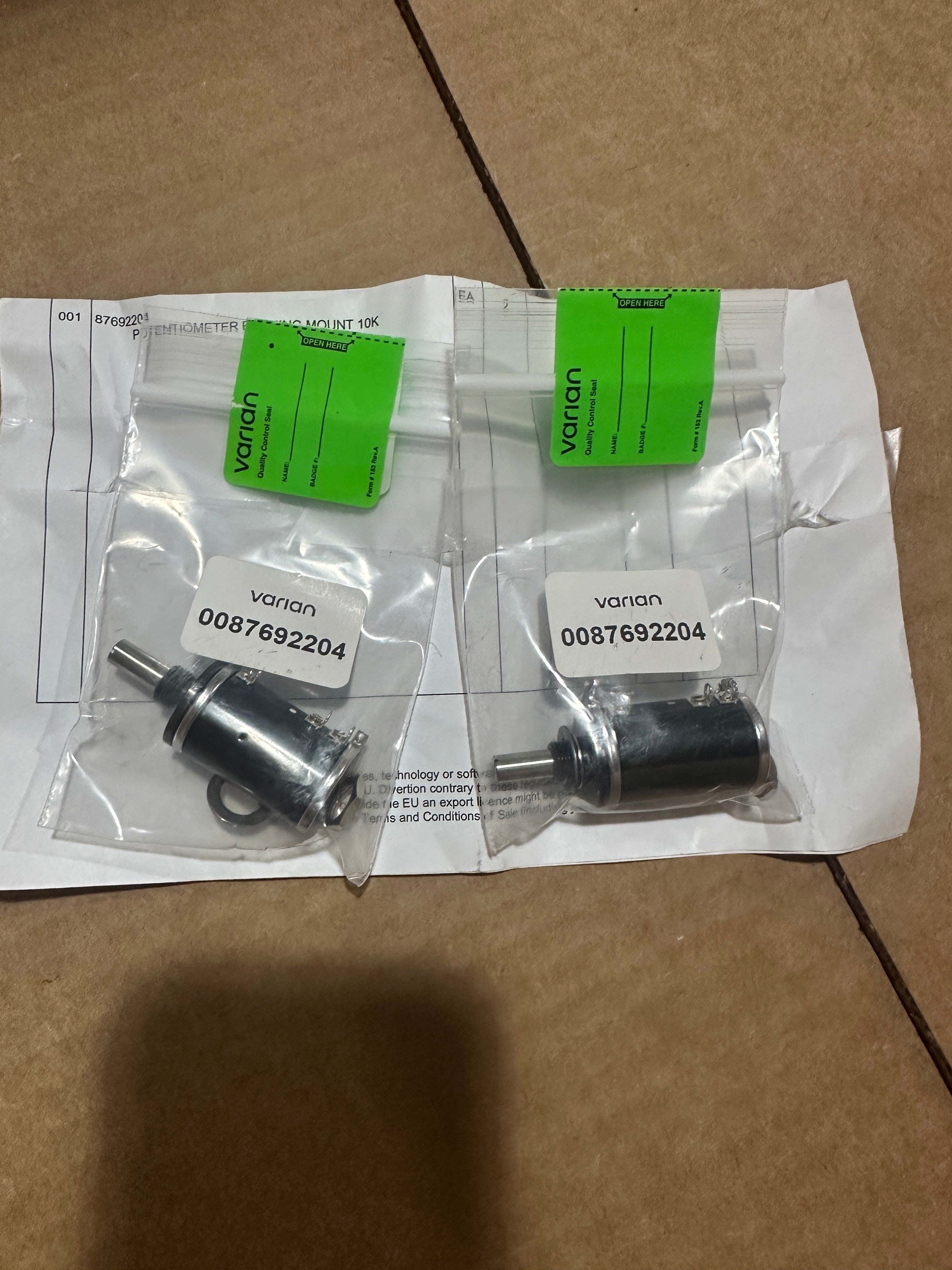 87692204 Varian medical systems