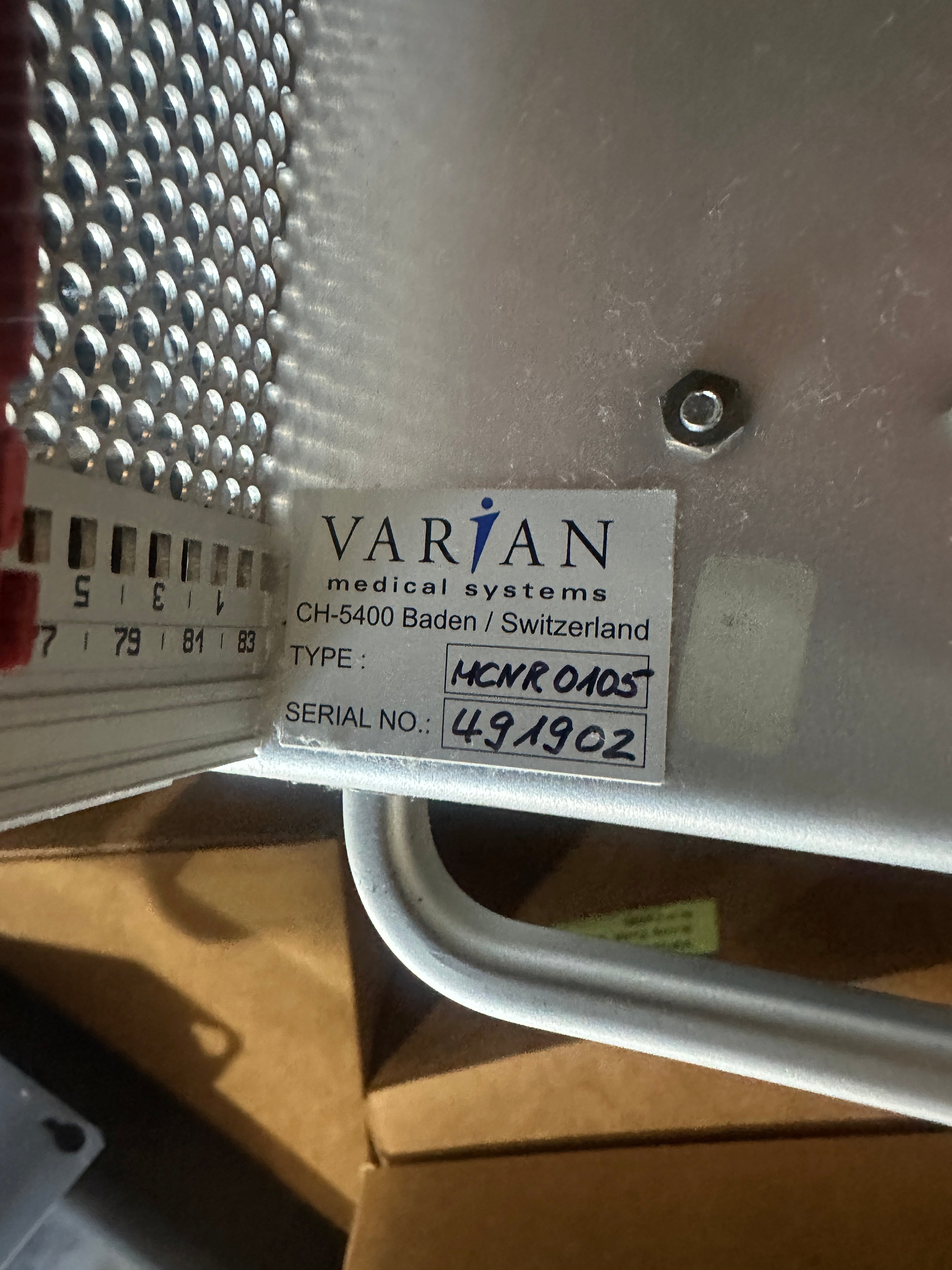 Arm Parts Varian medical systems Parts