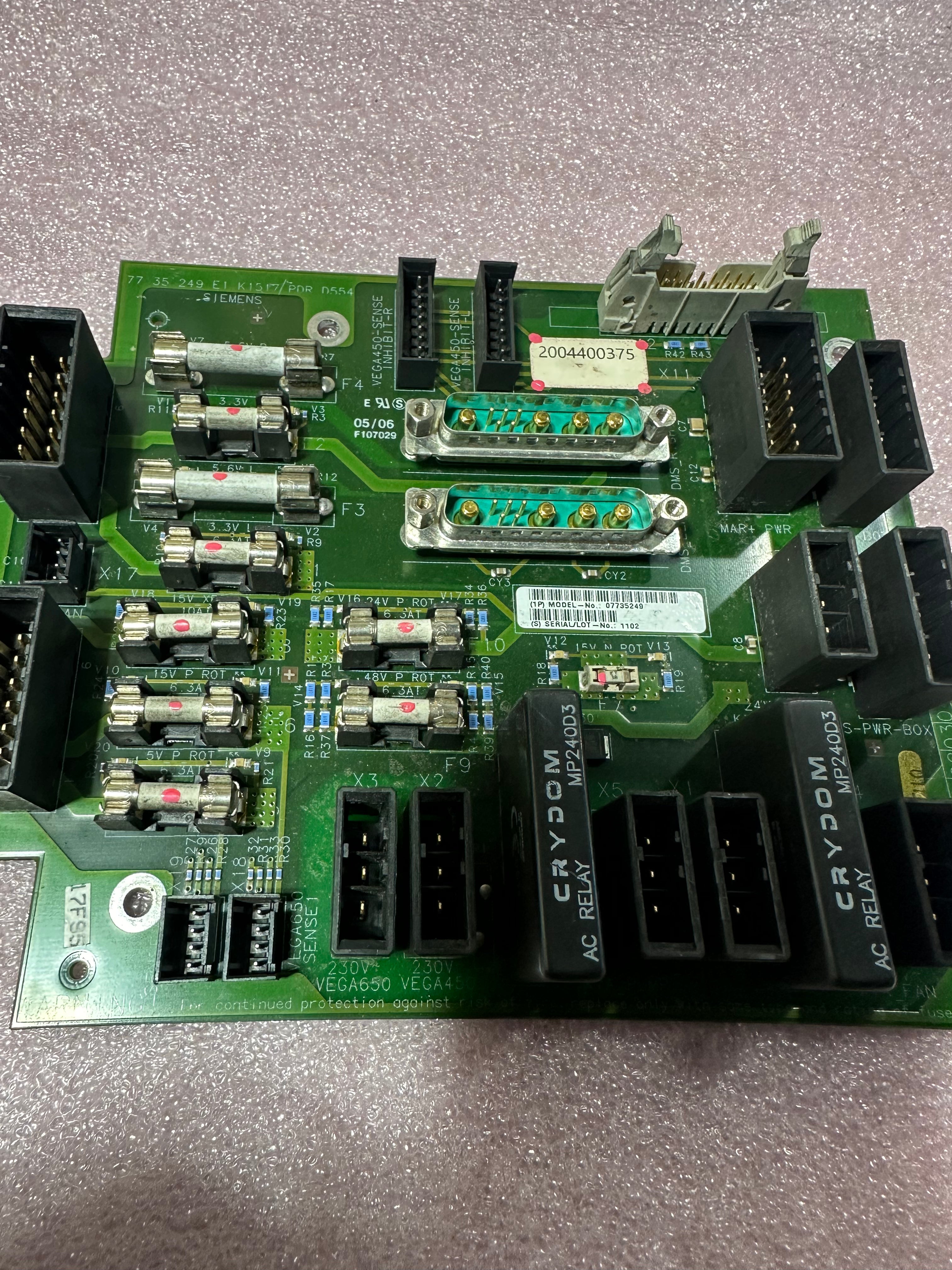 SIEMENS Emotion 16 CT Scanner Parts P/N 7735249