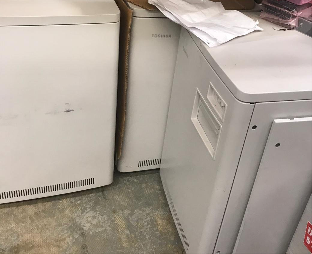 Aquilion 16 Host and Recon cabinet