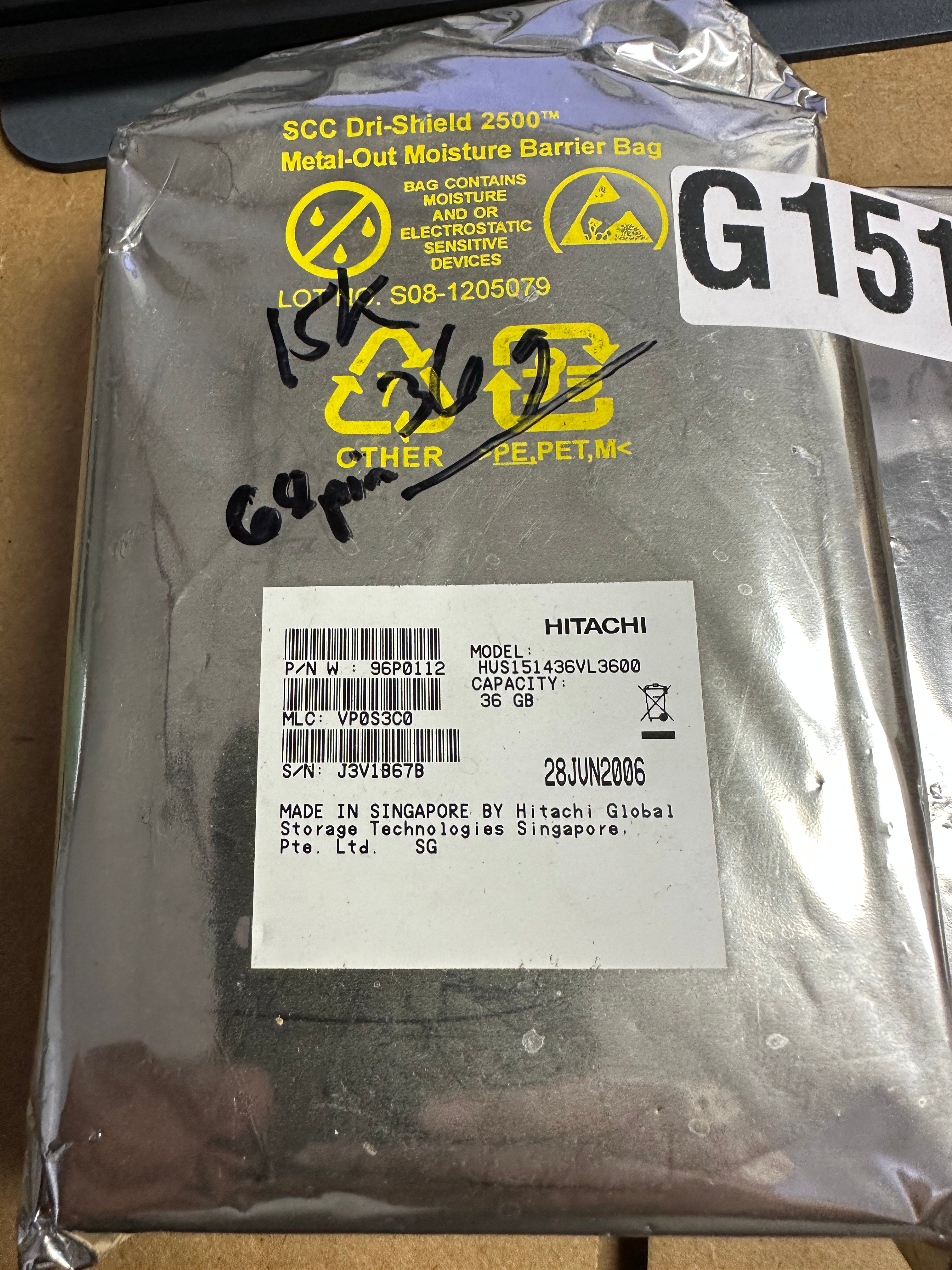 PHILIPS FD10 Cath Lab Parts HITACHI SCSI ULTRASTAR HDD