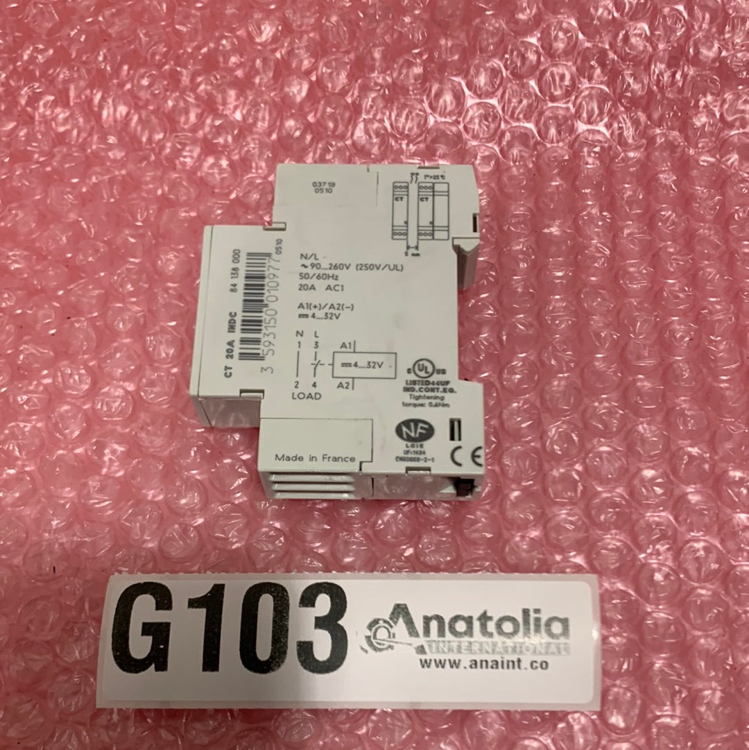 Solid State Relay for GE Innova 2100iQ Cath Lab