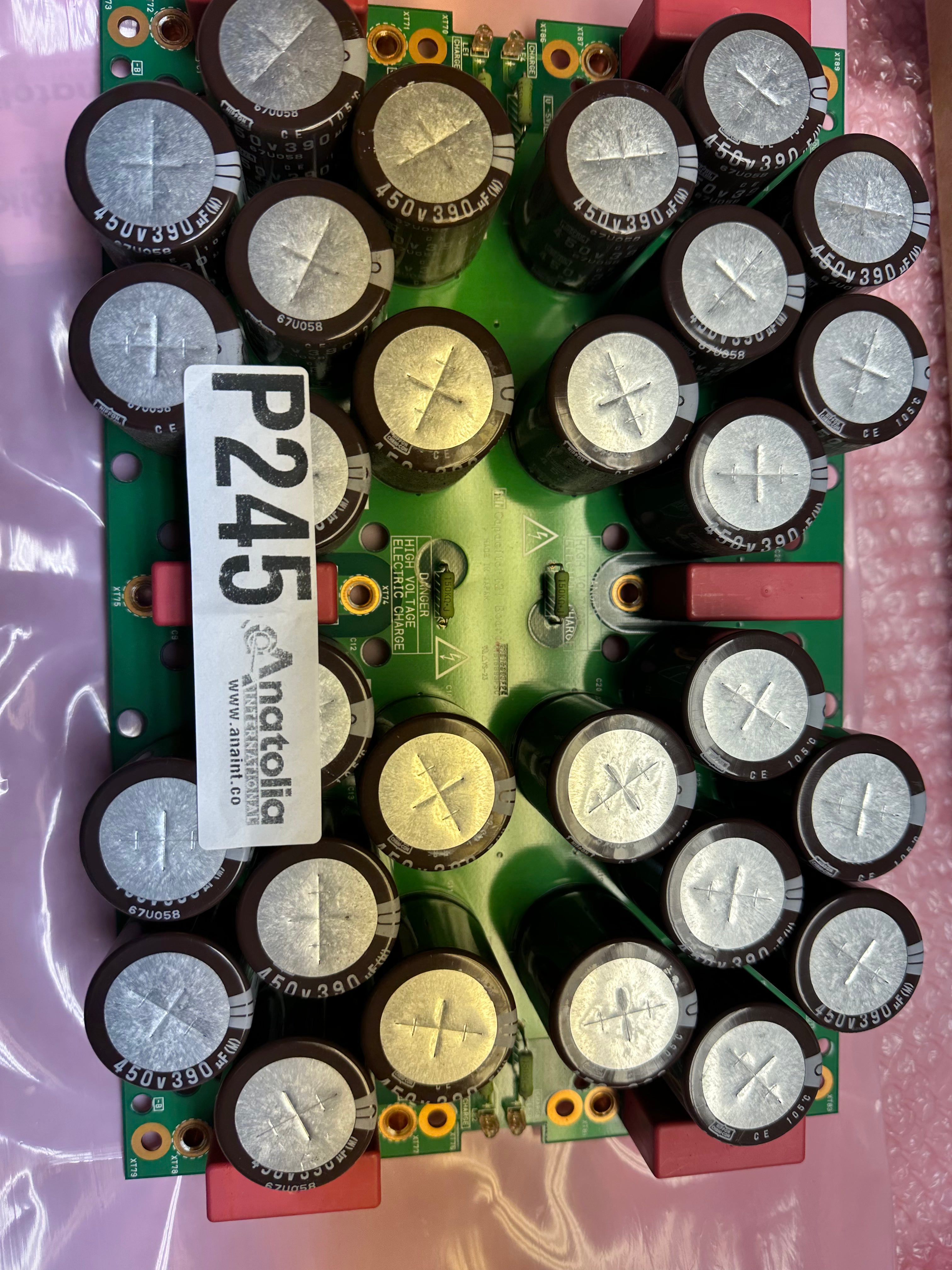 Teli capacitor Board for MRI Gradient Amp parts