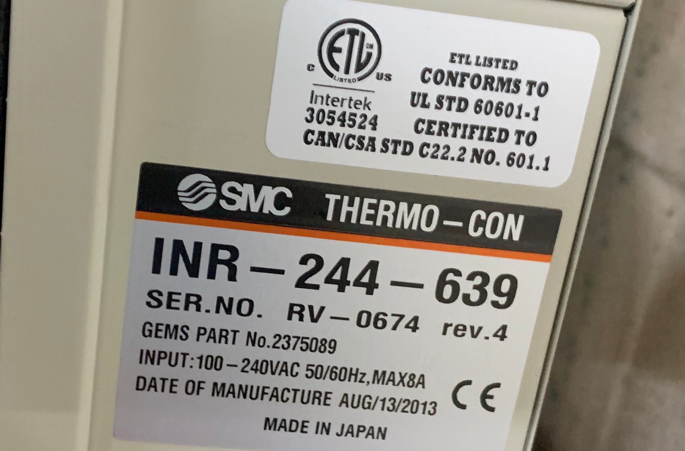 2375089 ThermoCon Chiller