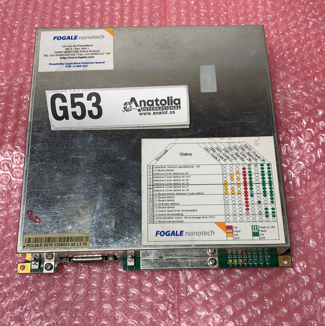 2406567 Proximity Capacitive Detector Board - GE Cath Lab Part