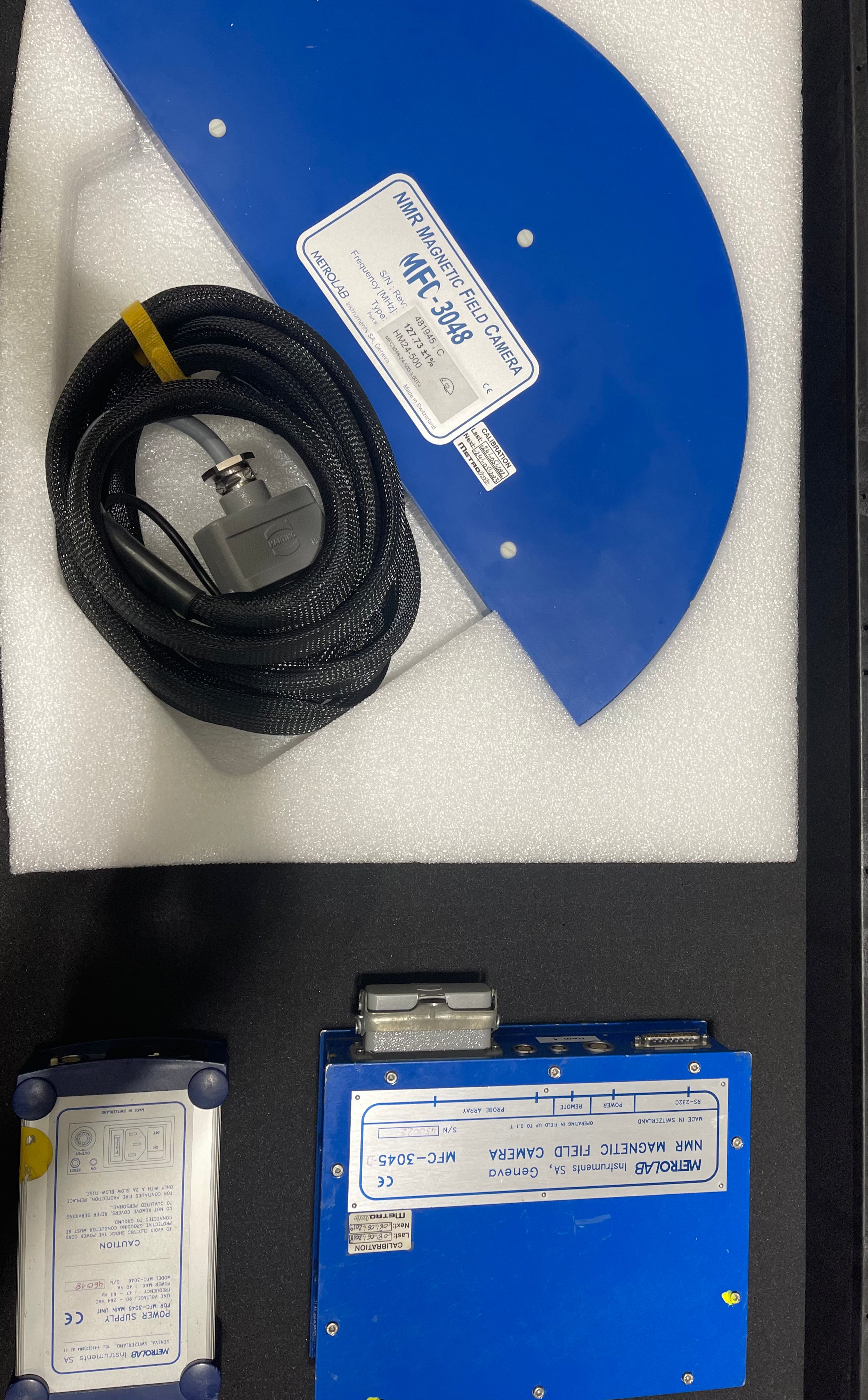 Shim Camera MFC3045 multi-probe NMR mapping system.