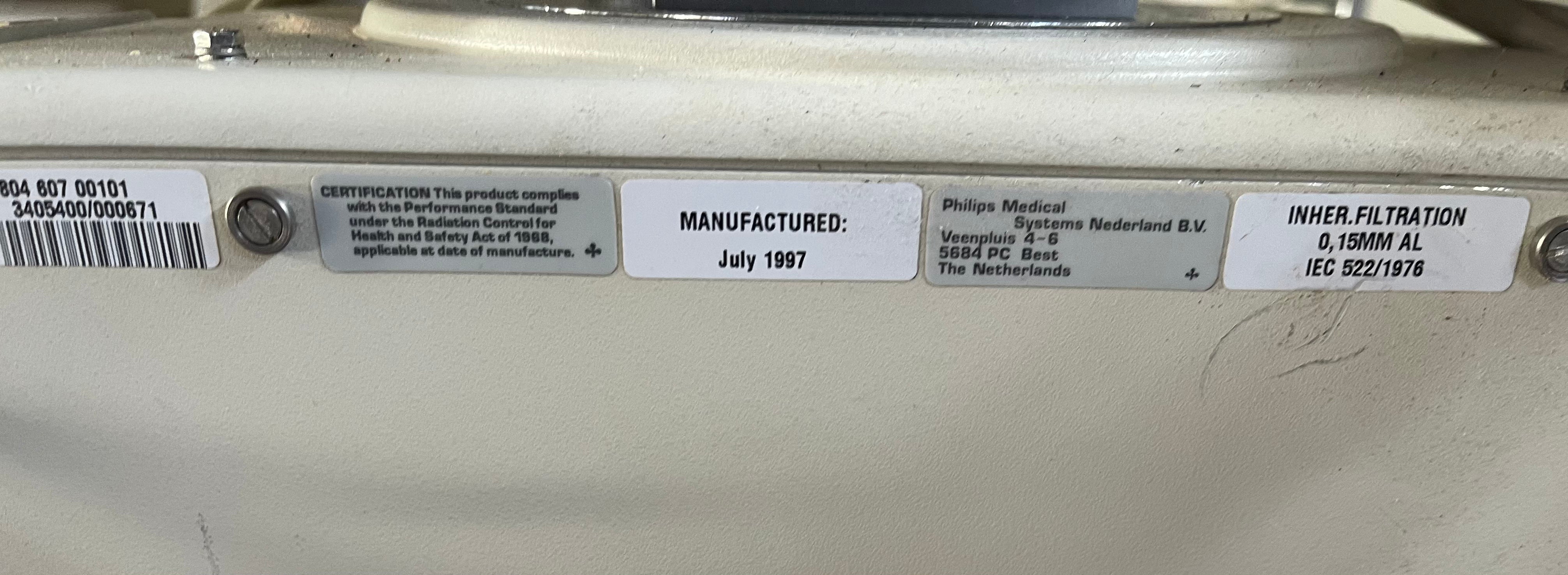 Philips P/N 980460700101 Collimator