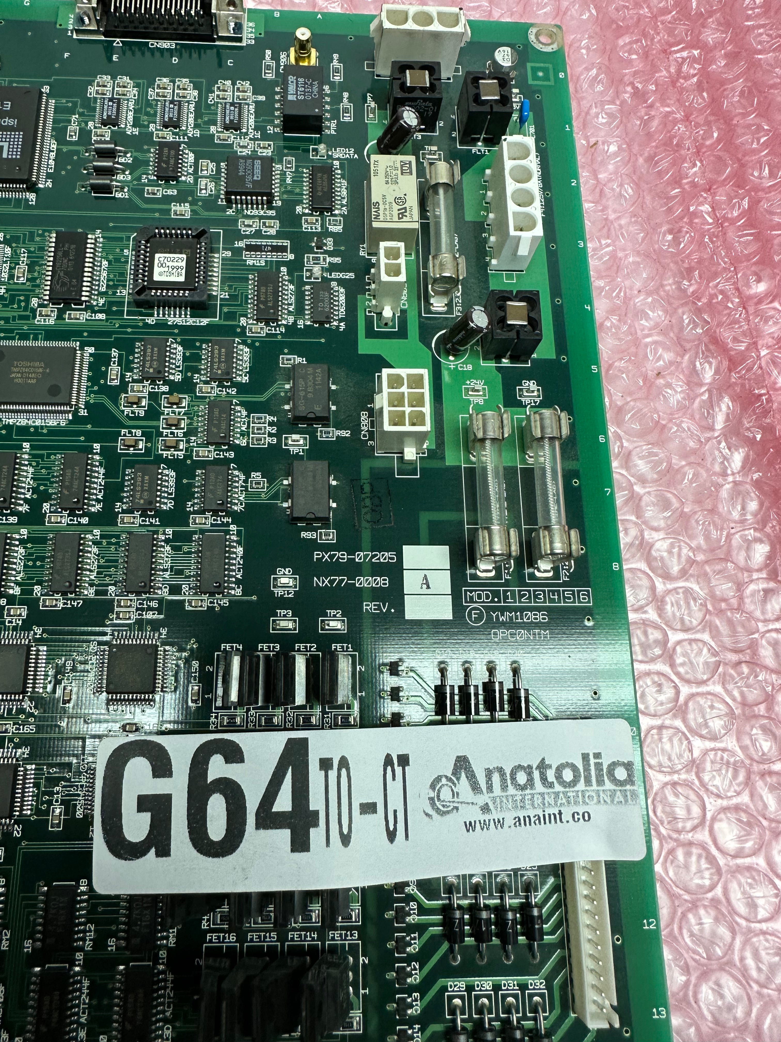 TOSHIBA Aquilion TSX-101A/4 CT Scanner Parts P/N PX79-07205*A