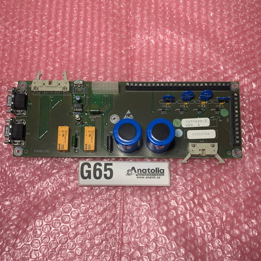 2270439-2 Panning PCB - GE Cath Lab Part