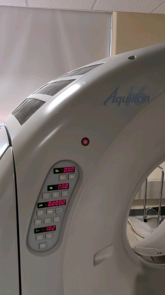 Toshiba Aquilion 16 Slice CT Scanner