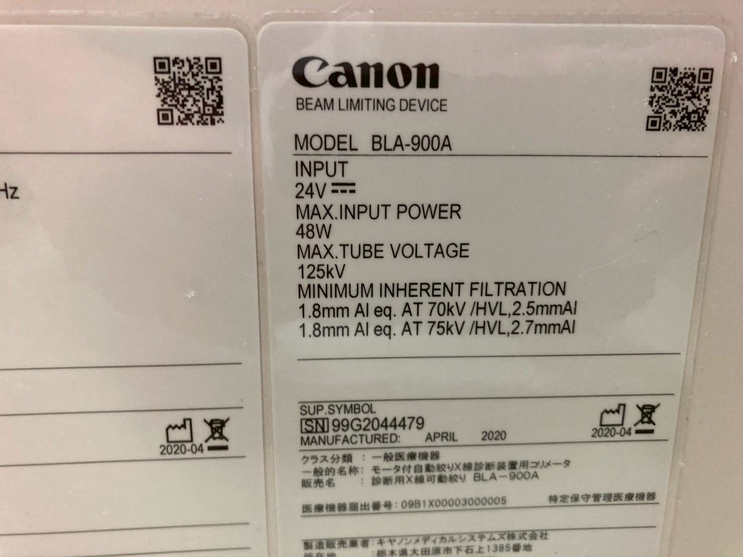 Canon Alphenix Cath Angio Lab