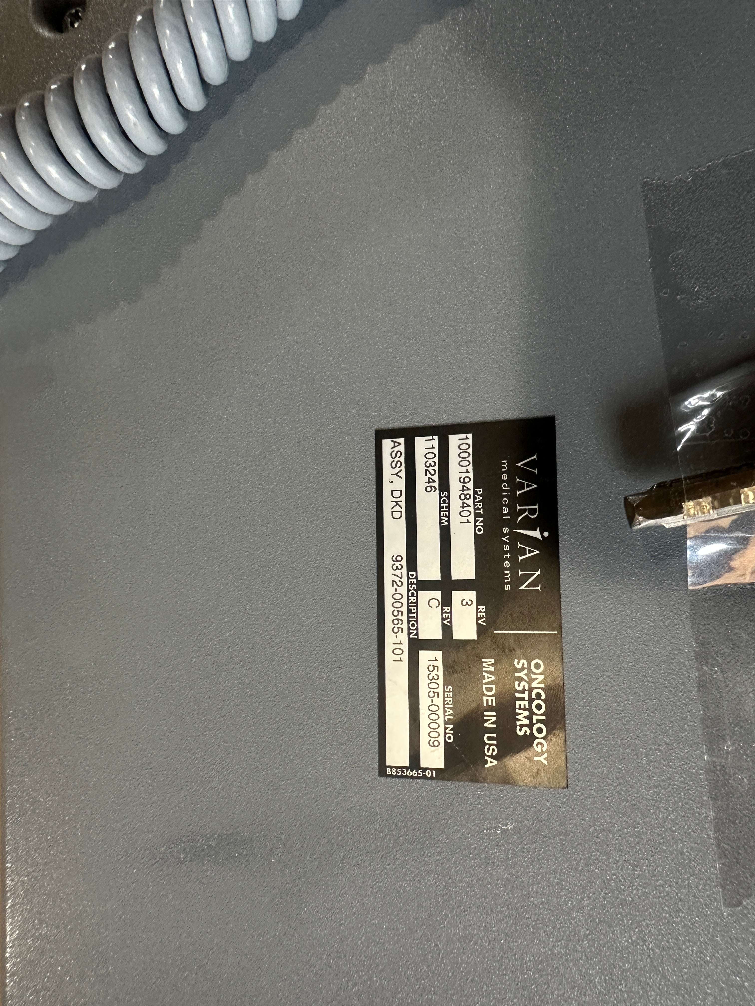 Varian medical systems OBI, RPM, DKB, Module