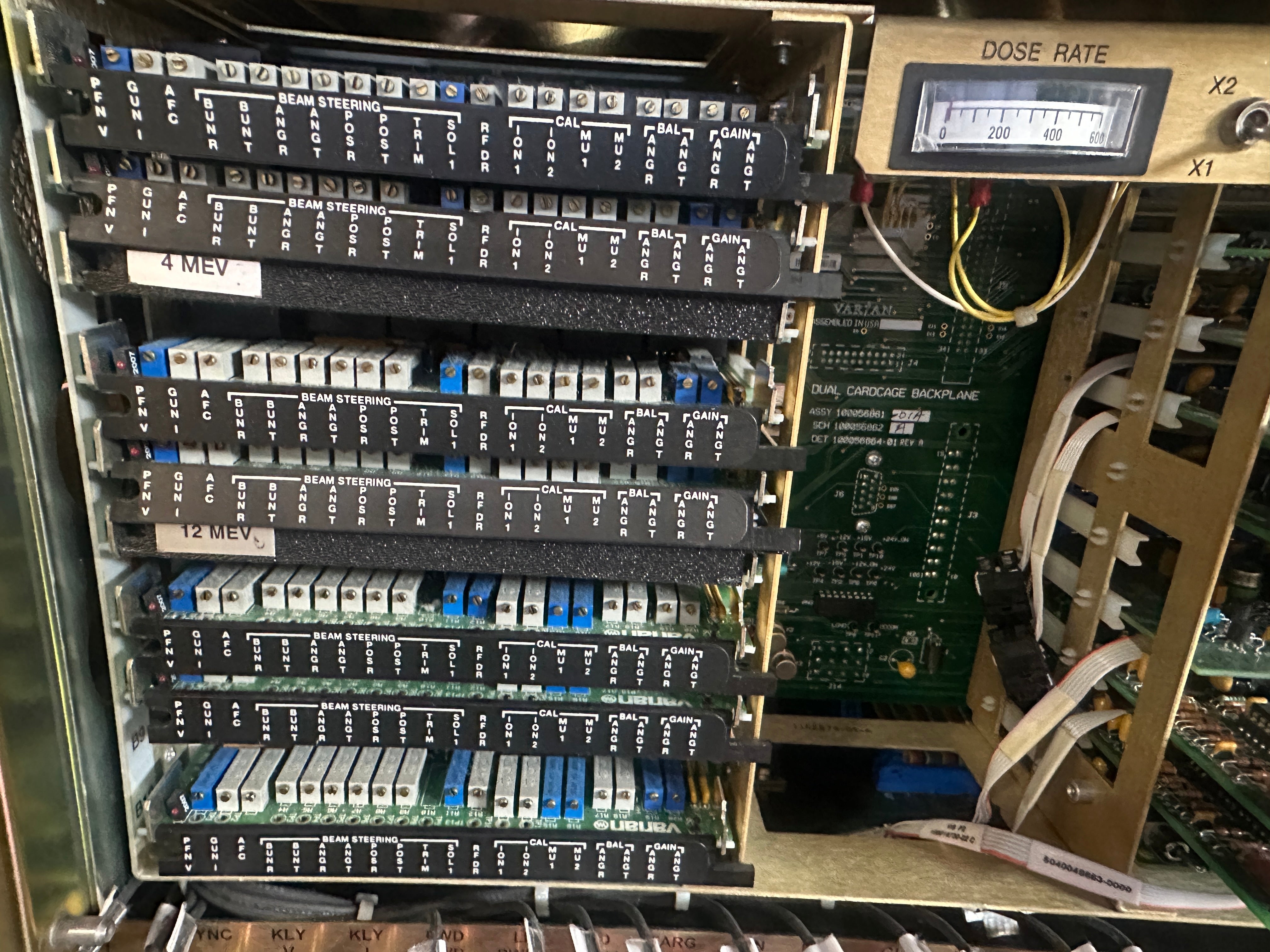Varian medical systems Console