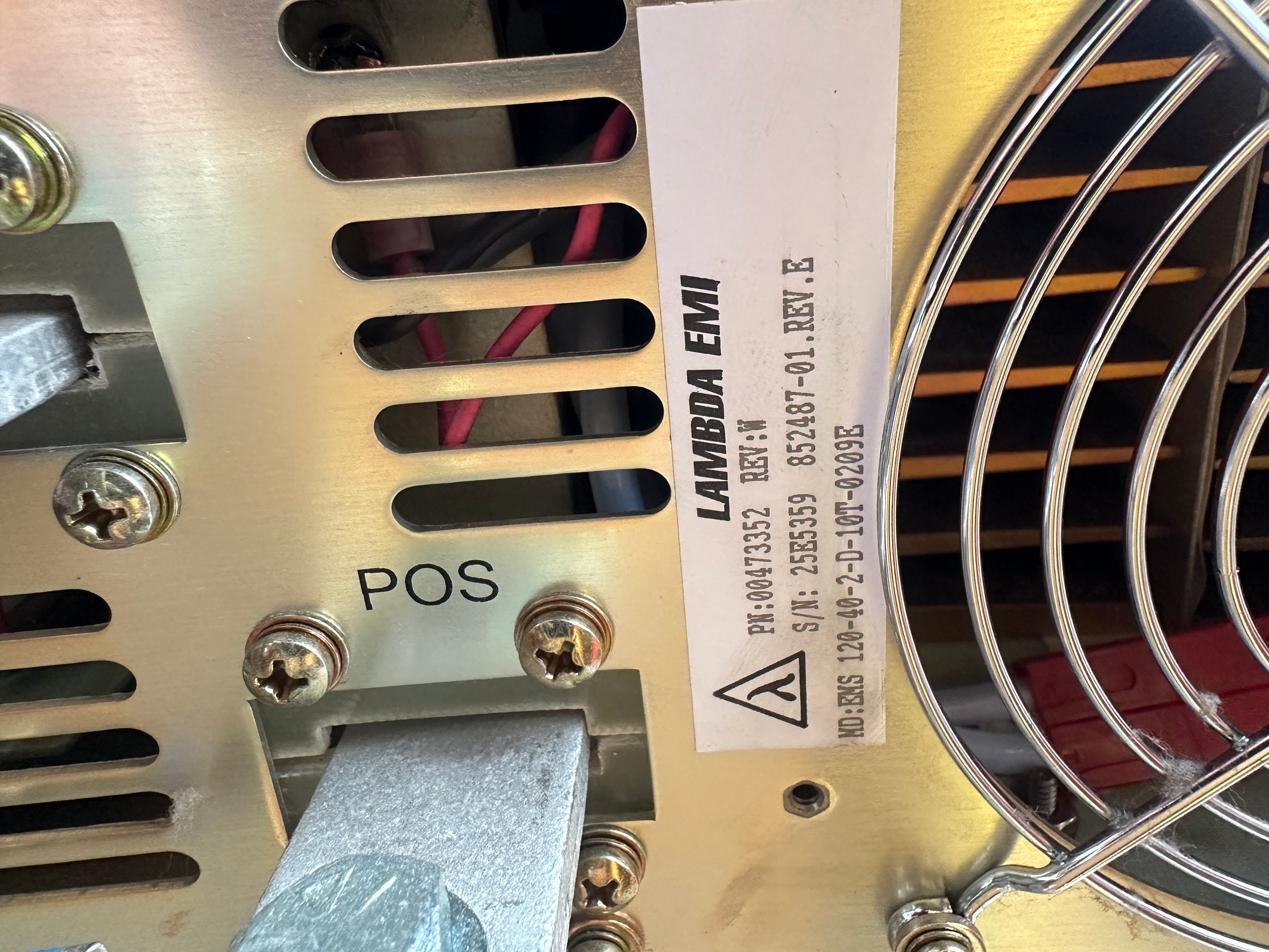 00473352 Varian TDK Ems Power Supply
