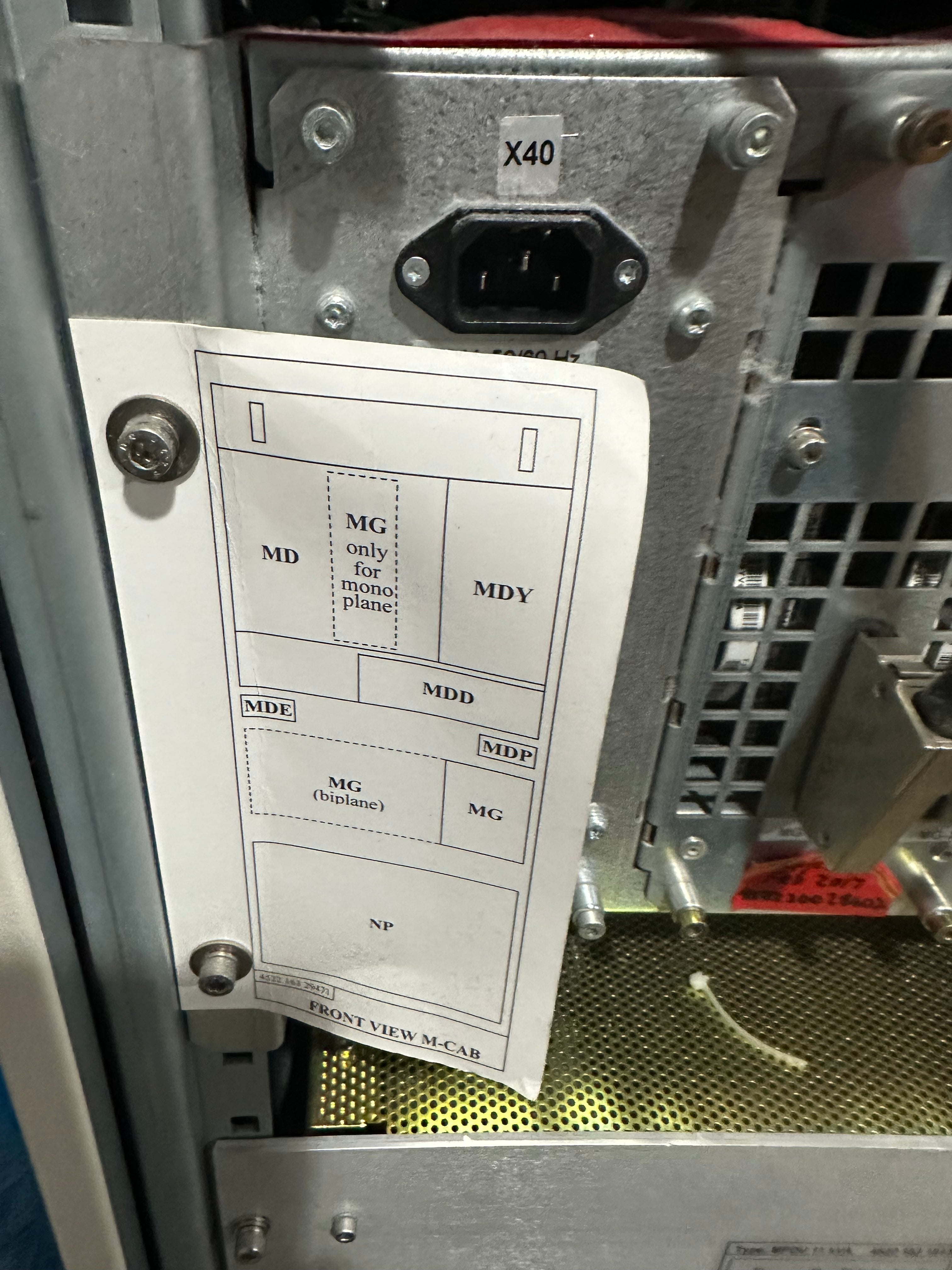 PHILIPS ALLURA XPER FD Cooling Unit CU 3101 Cath Lab Parts P/N 989000085652