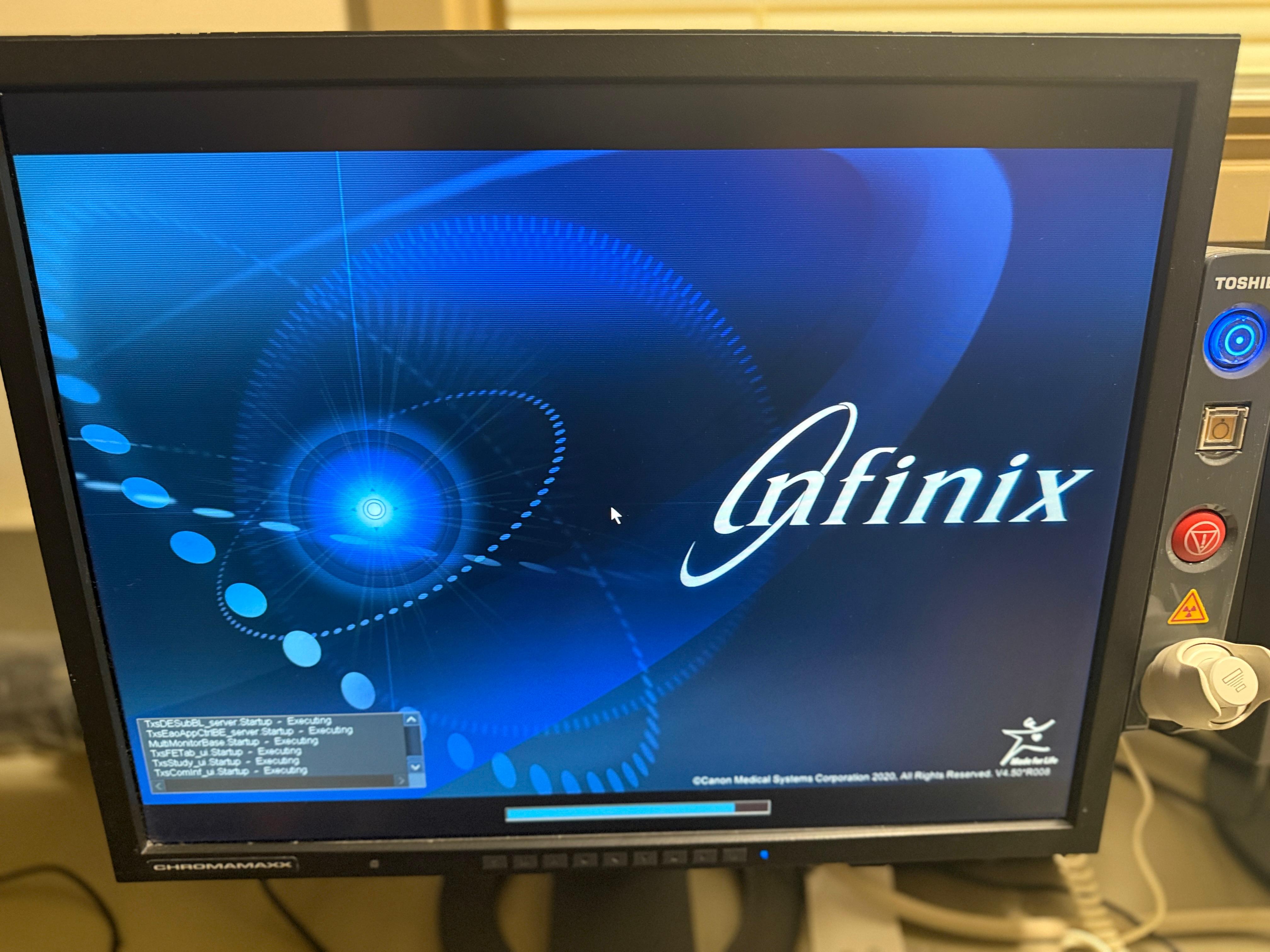 Toshiba Infinix VF-i Angiography Machine