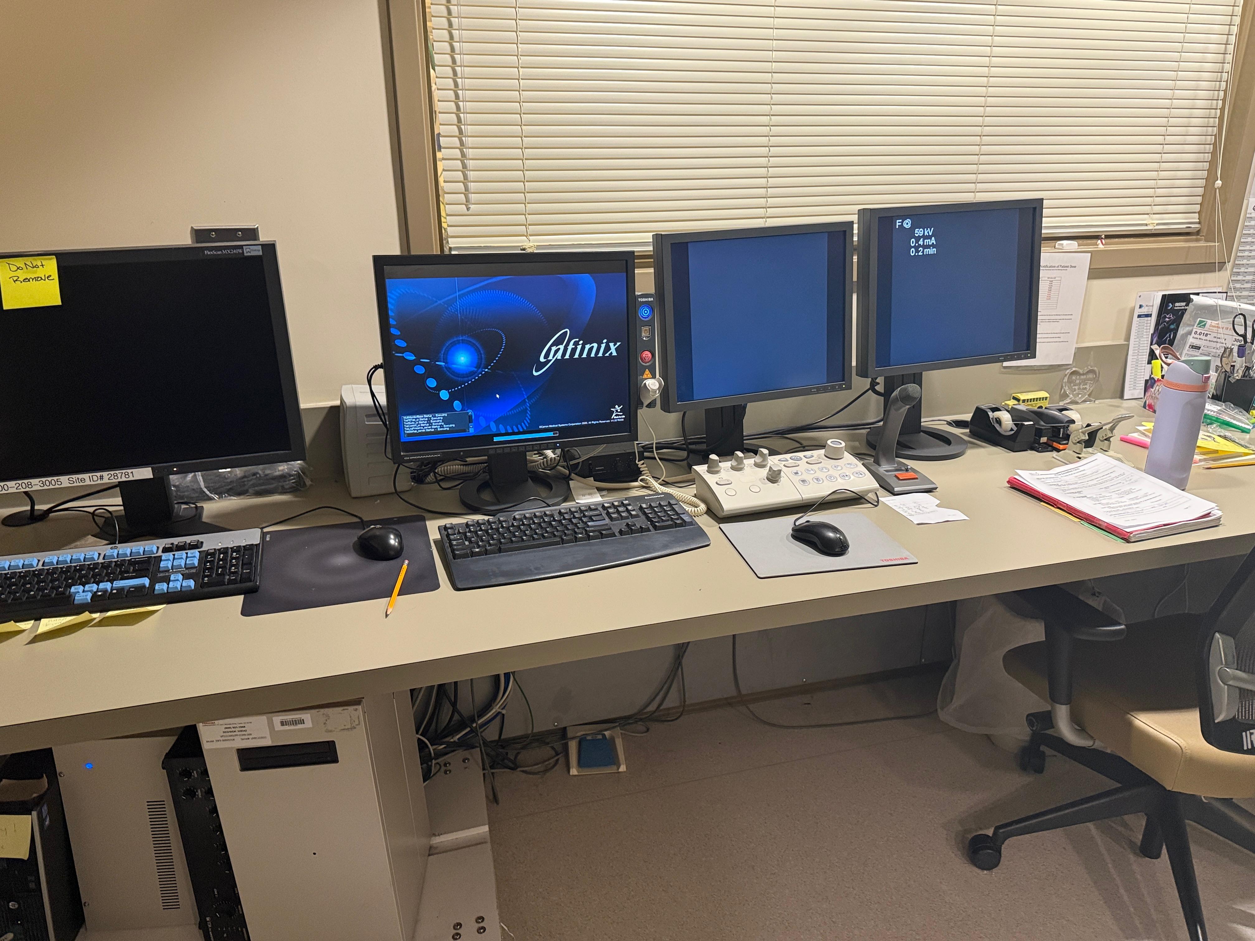 Toshiba Infinix VF-i Angiography Machine