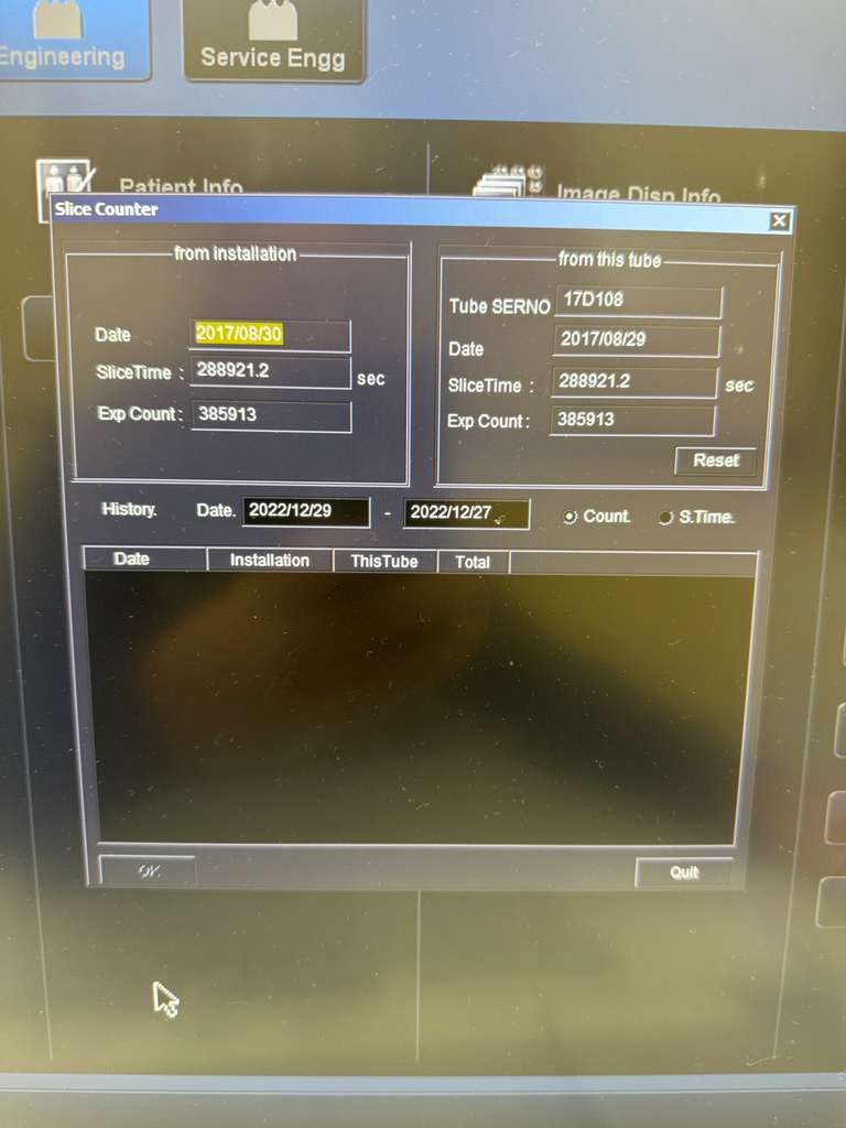 Toshiba Aquilion Lightning 16 slice CT Scanner