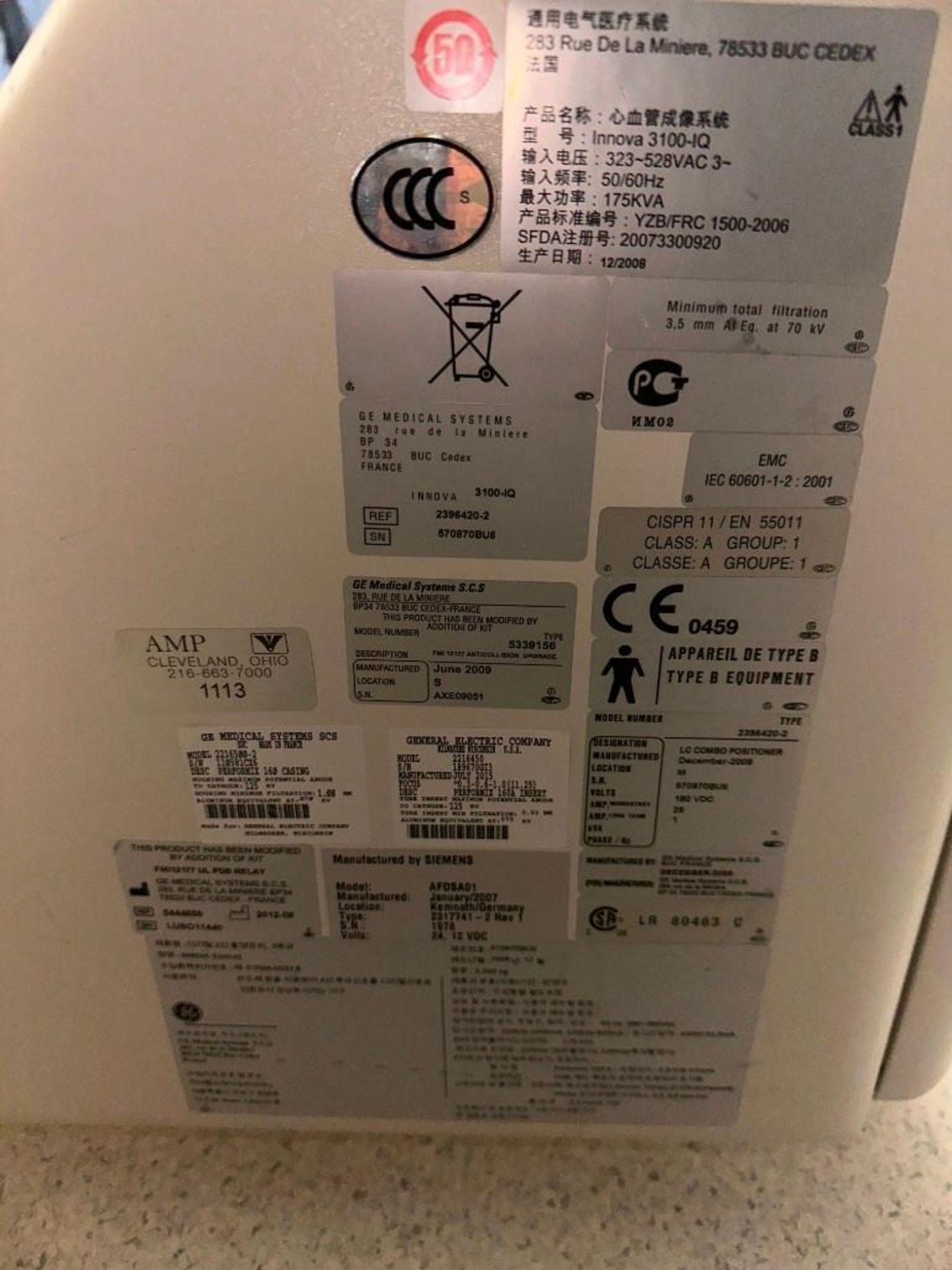 GE Innova 3100-IQ