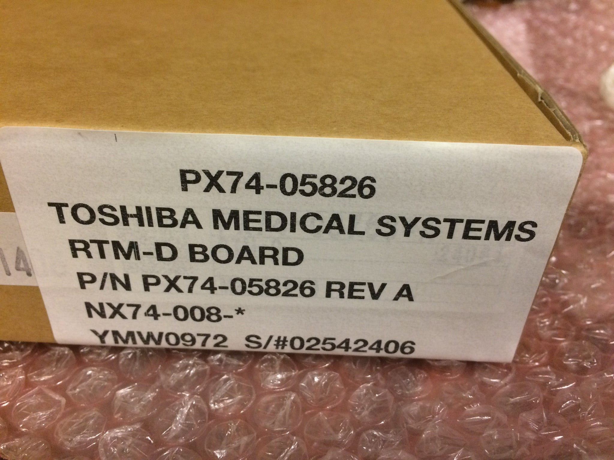 PX74-05826 RTM-D for Toshiba Aquilion CT Scanner