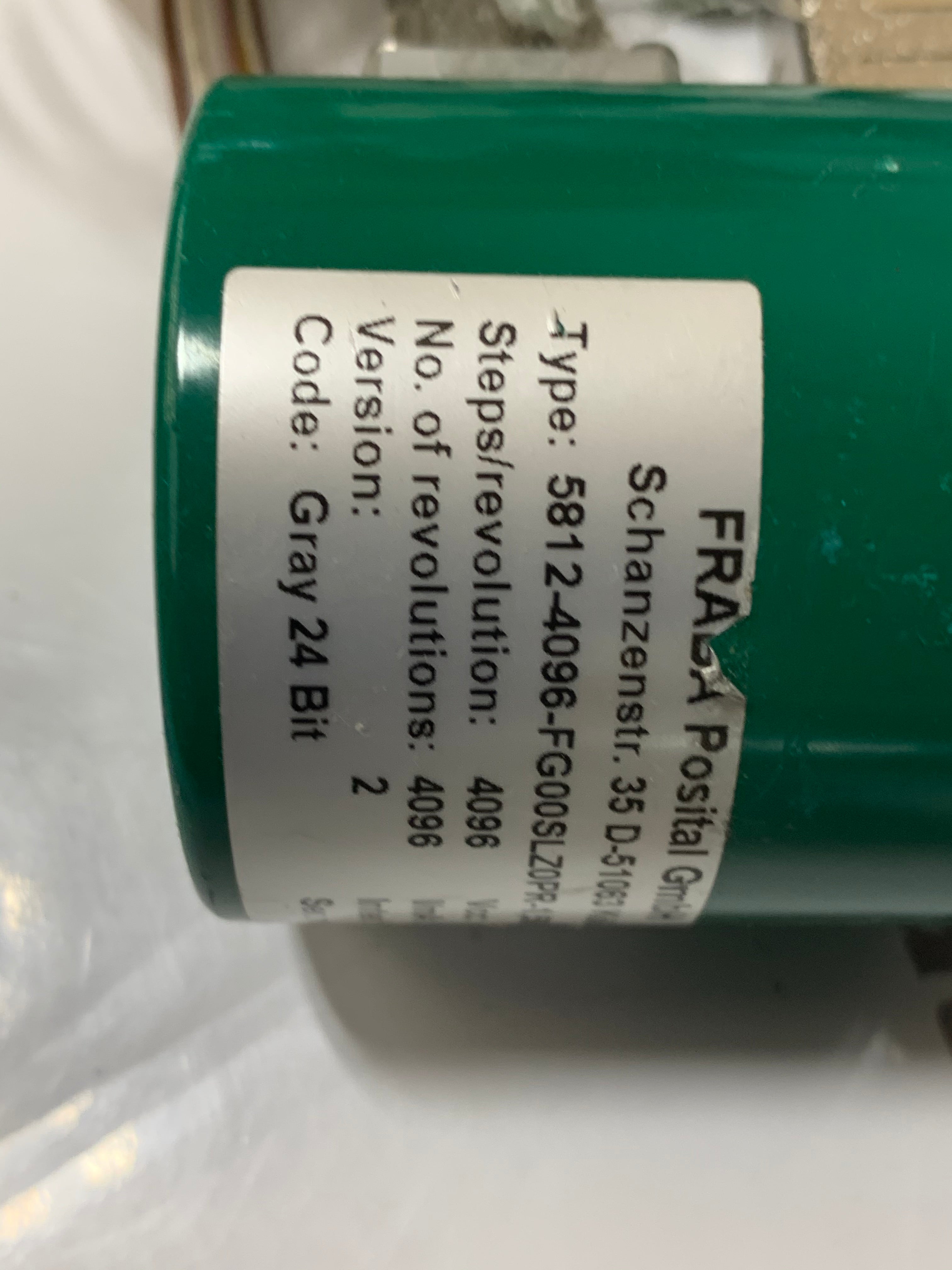 FRABA POSITAL 5812-4096 Encoder