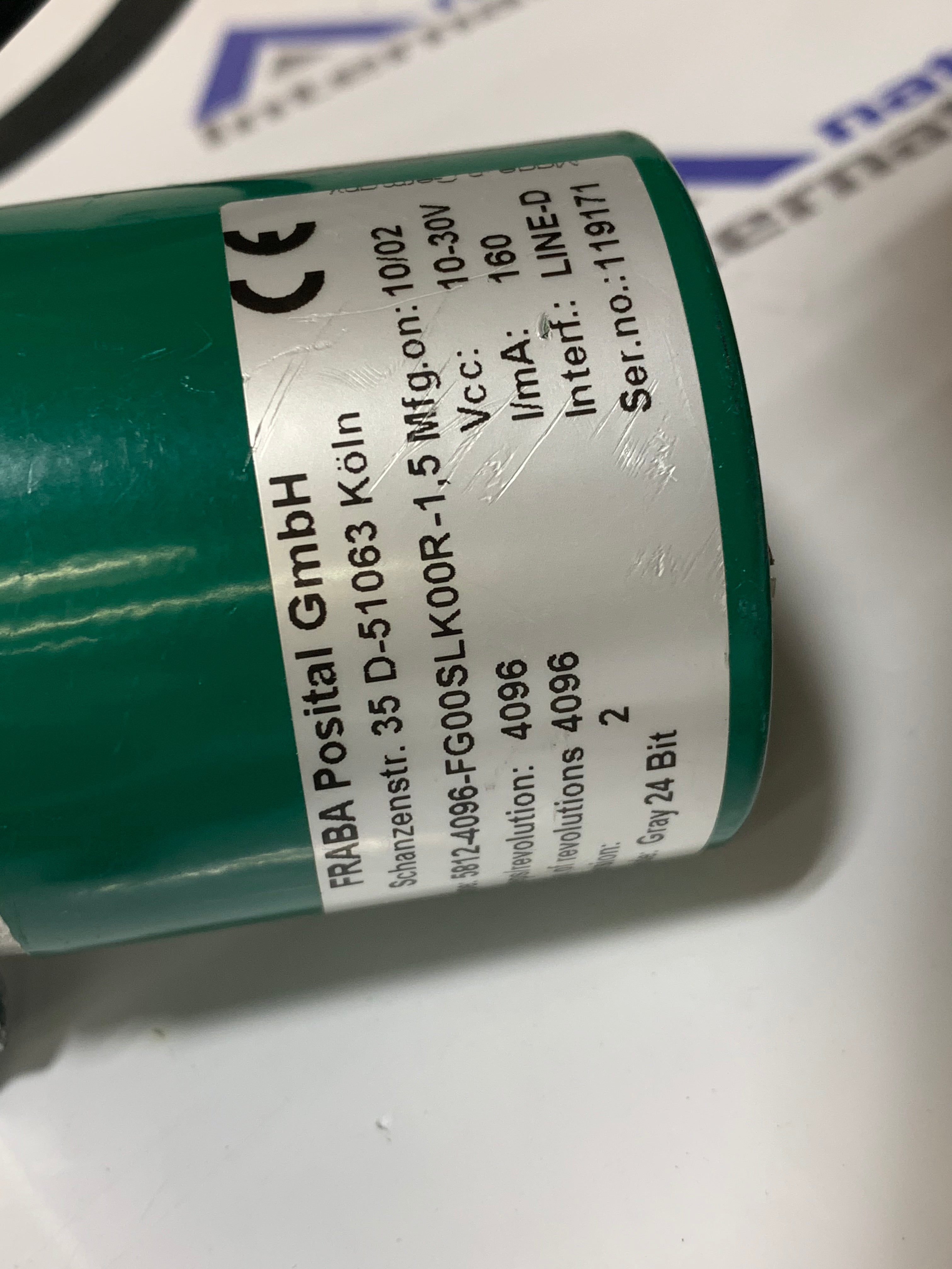 FRABA POSITAL 5812-4096 Encoder