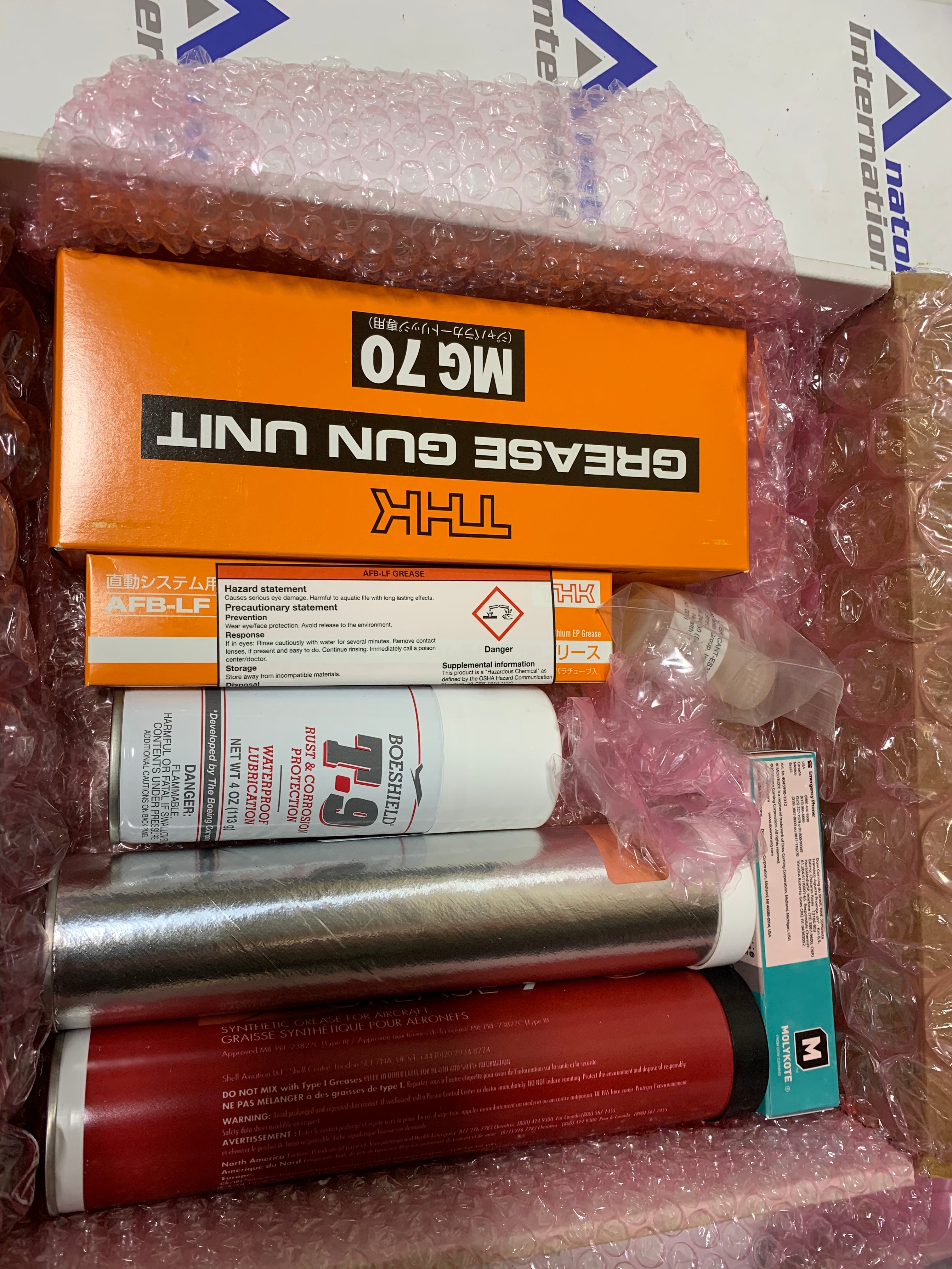 453567023141  Lubrication Kit, Patient Support