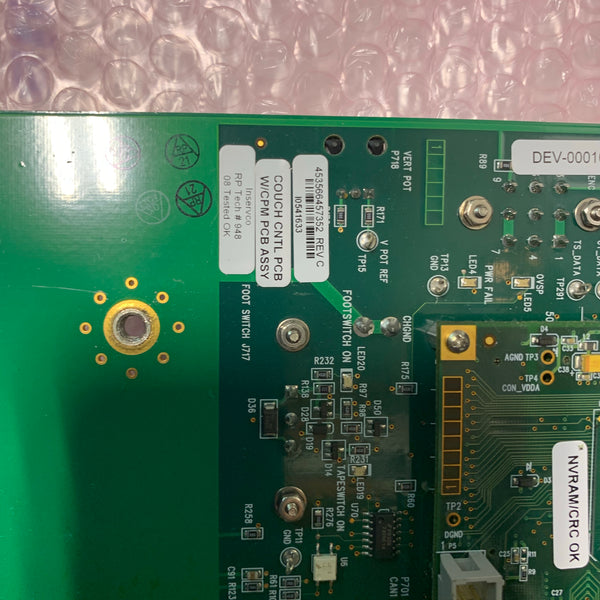 453566457352 Philips CT Brillance Couch Control PCB (CCC 453566457352 Philips CT Brillance Couch Control PCB (CCC