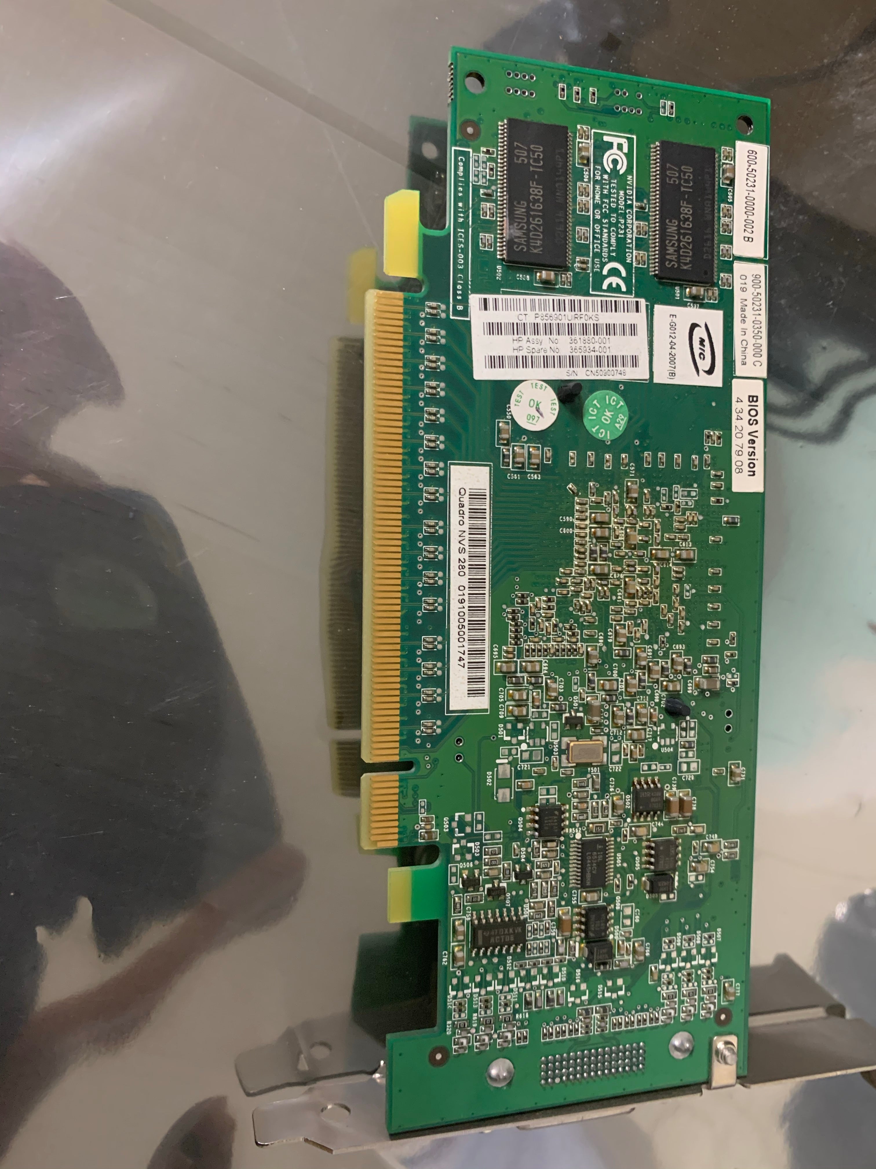 Nvidia QUADRO NVS 280