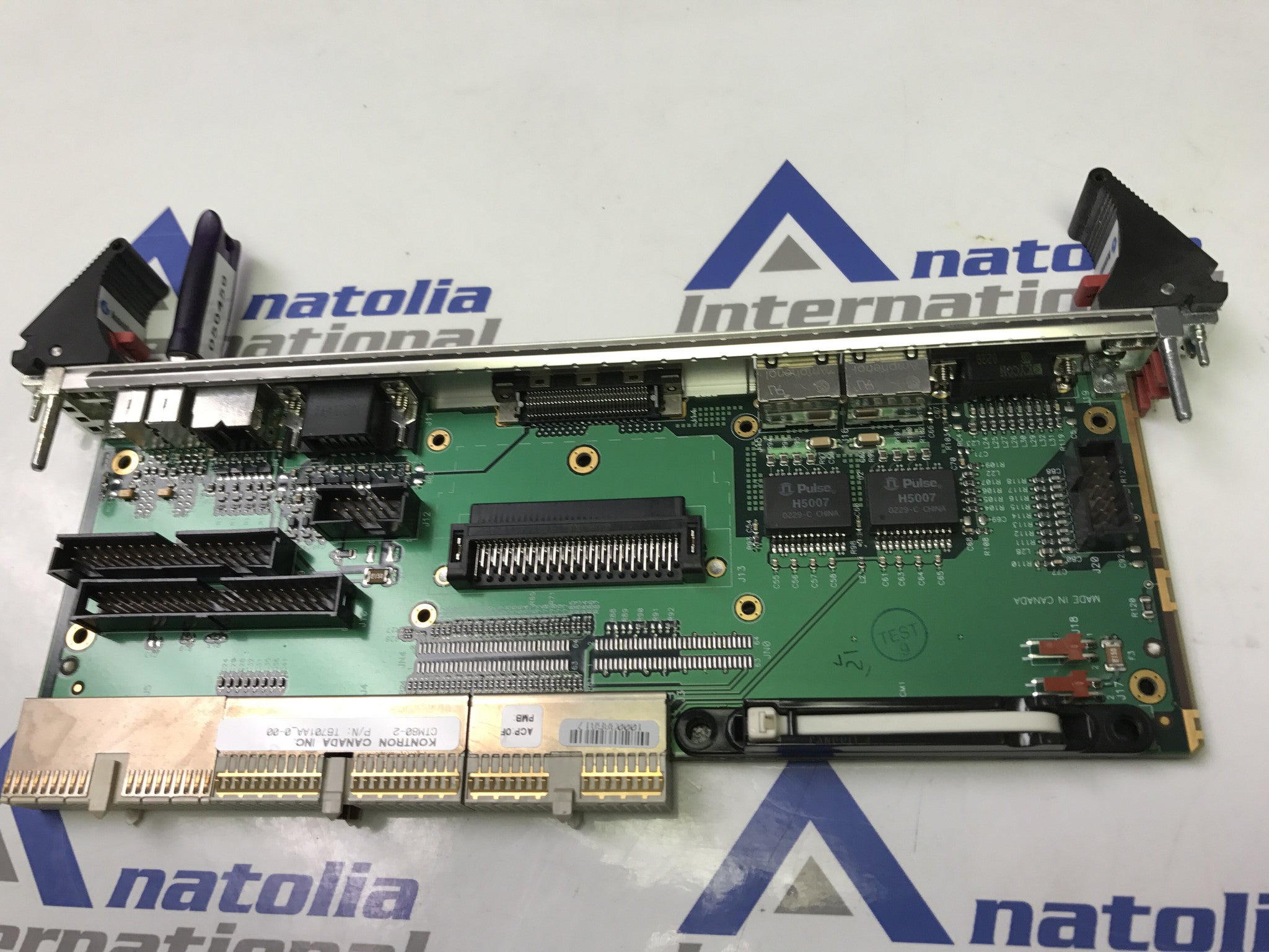CTM802 T6701AA000 KONTRON Board with Dongle for Toshiba Infinix Cath Angio - Anatolia International, Parts