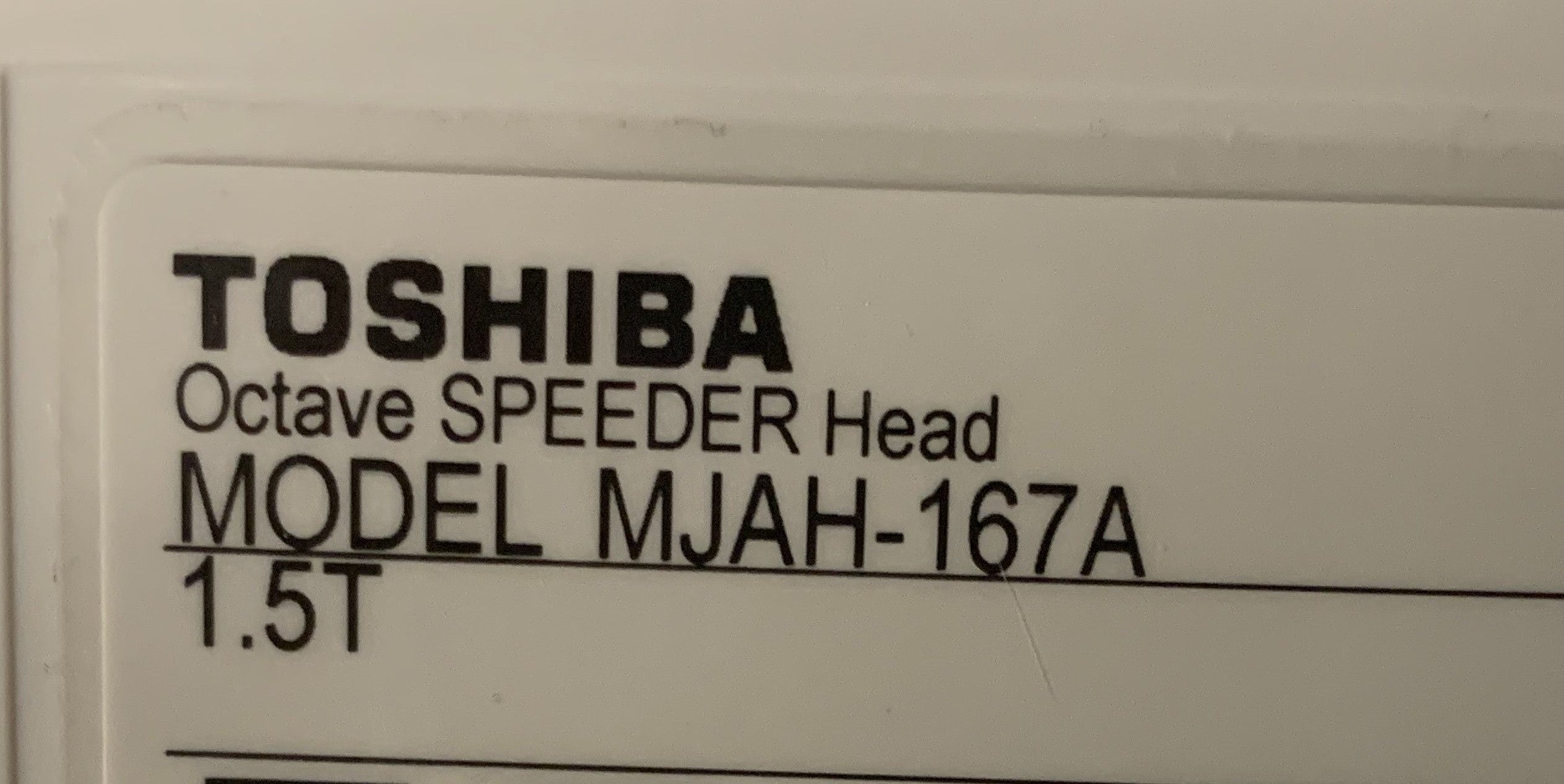 MJAH-167A/S1 OCTAVE HEAD SPEEDER COIL P/N CLM-98097