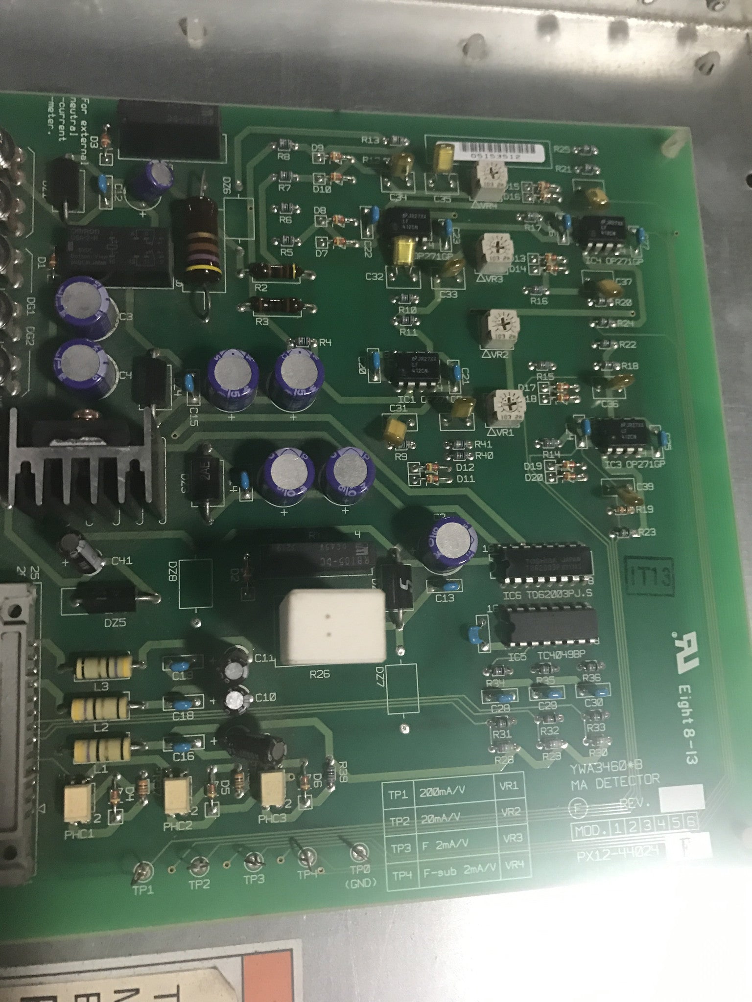 PX12-44024 MA Detector Board for Toshiba Infinix Cath Angio - Anatolia International, Parts - 1