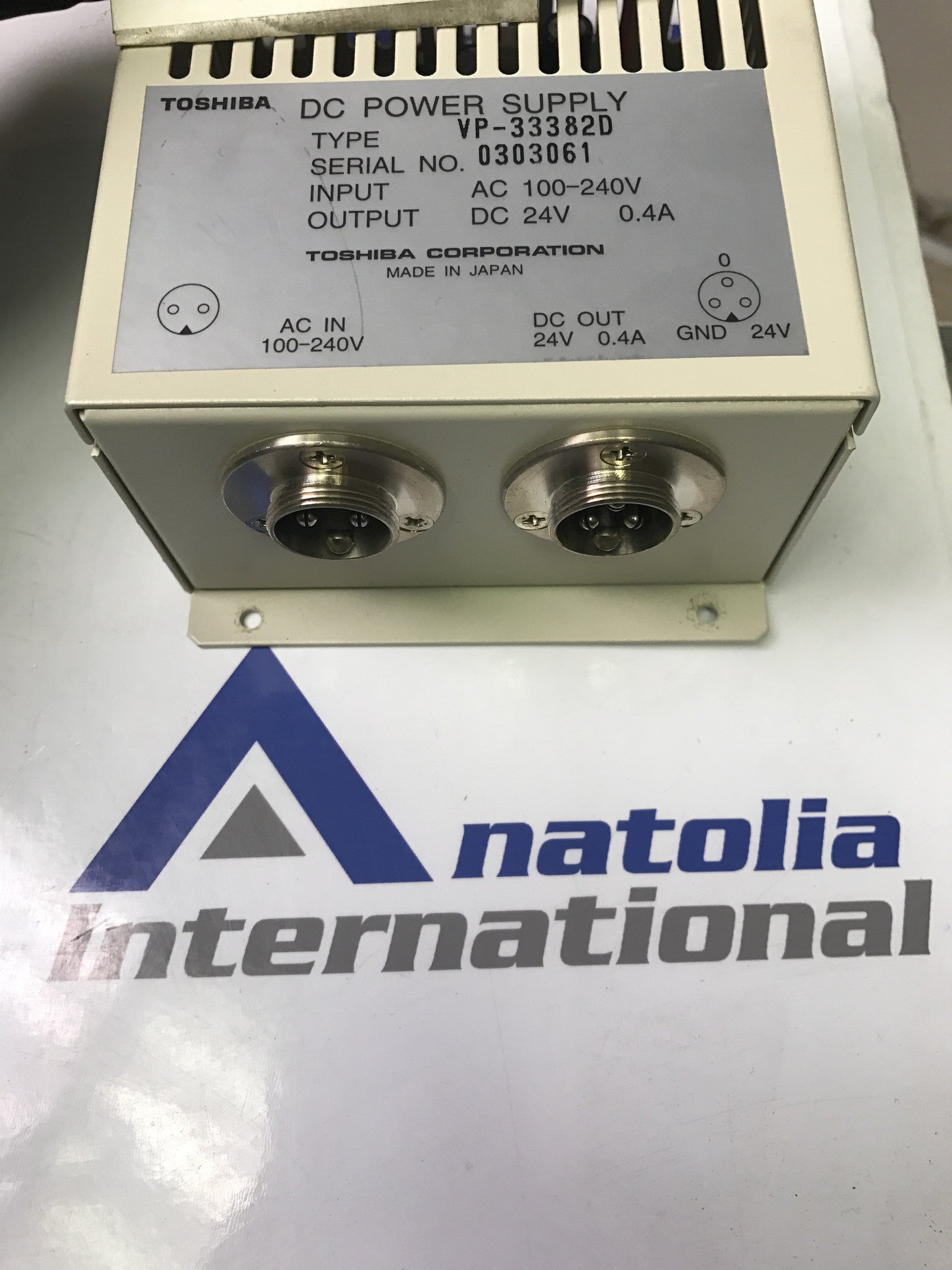VP33382D DC Power Supply for Toshiba Infinix Cath Angio - Anatolia International, Parts