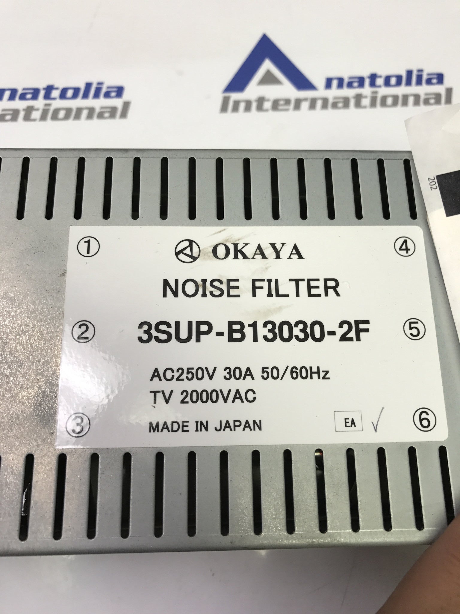 BSX14-1010A Okaya 3SUP-B13030-2F Noise Filter for Toshiba Infinix Cath Angio - Anatolia International, Parts