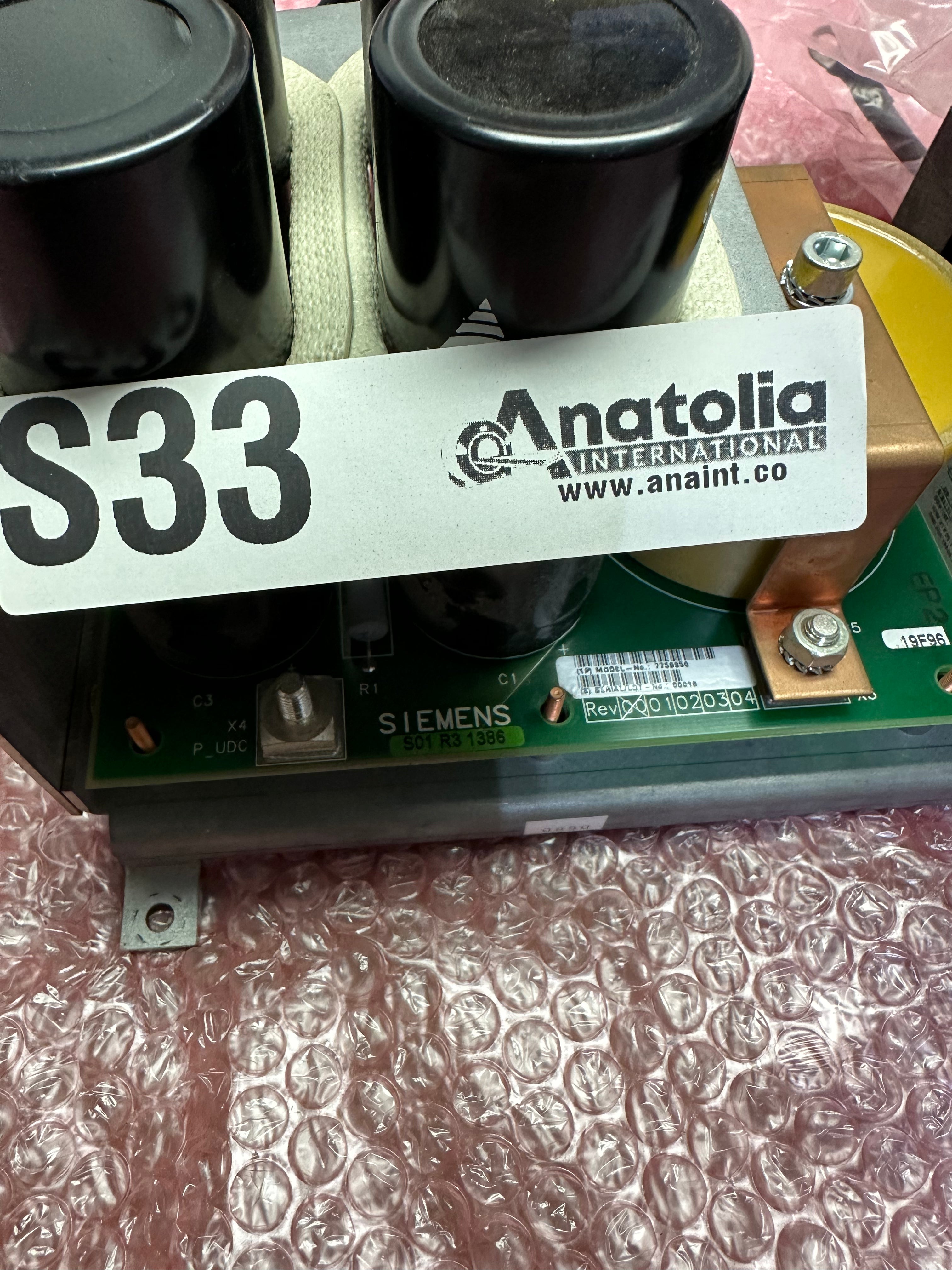 SIEMENS  D580 Assy