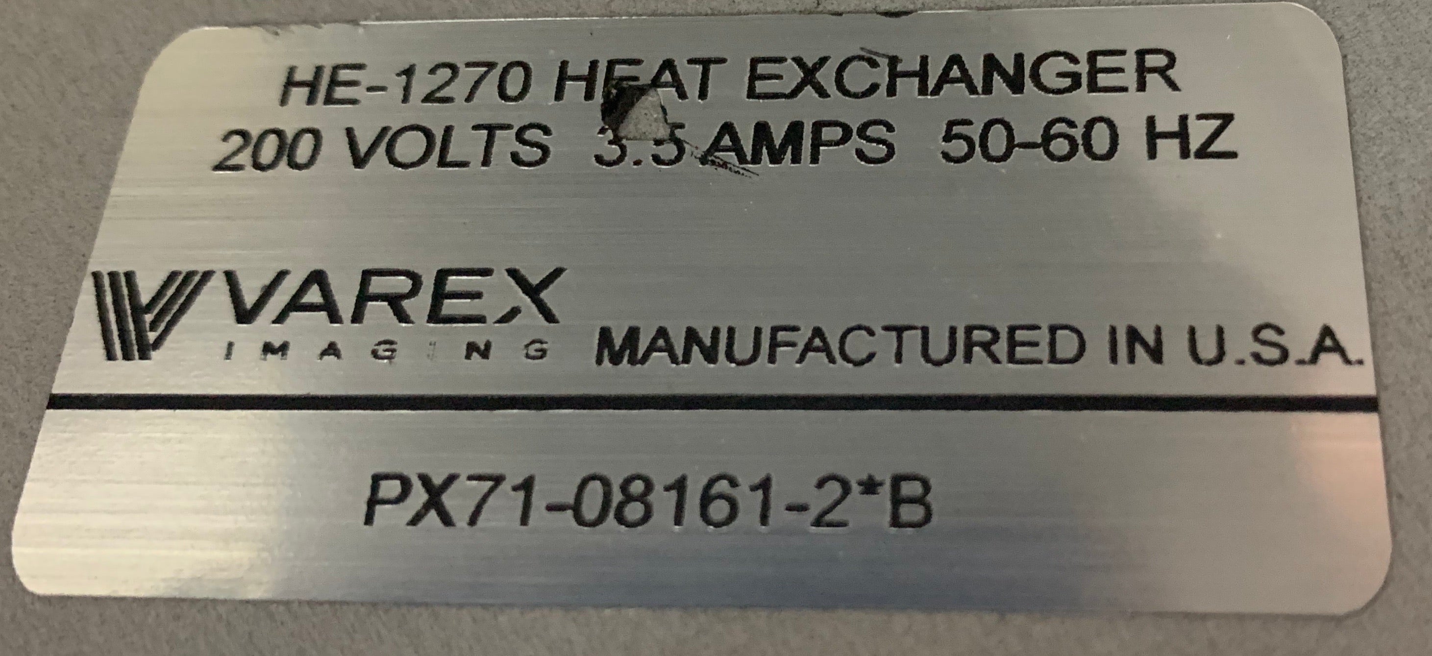 PX71-08161 Heat exchanger HE-1270 for CXB-750F