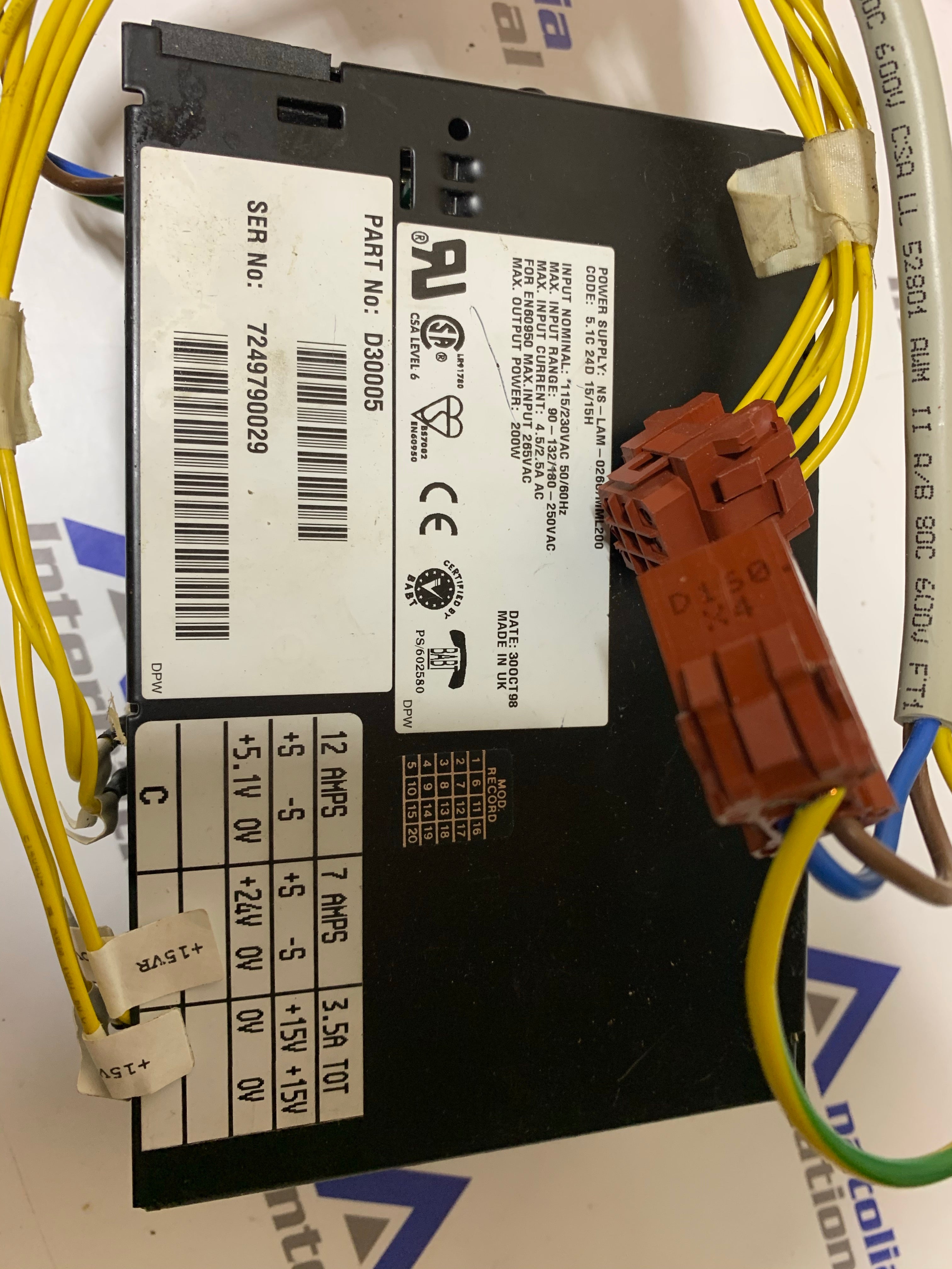 D30005 Power Supply MML200