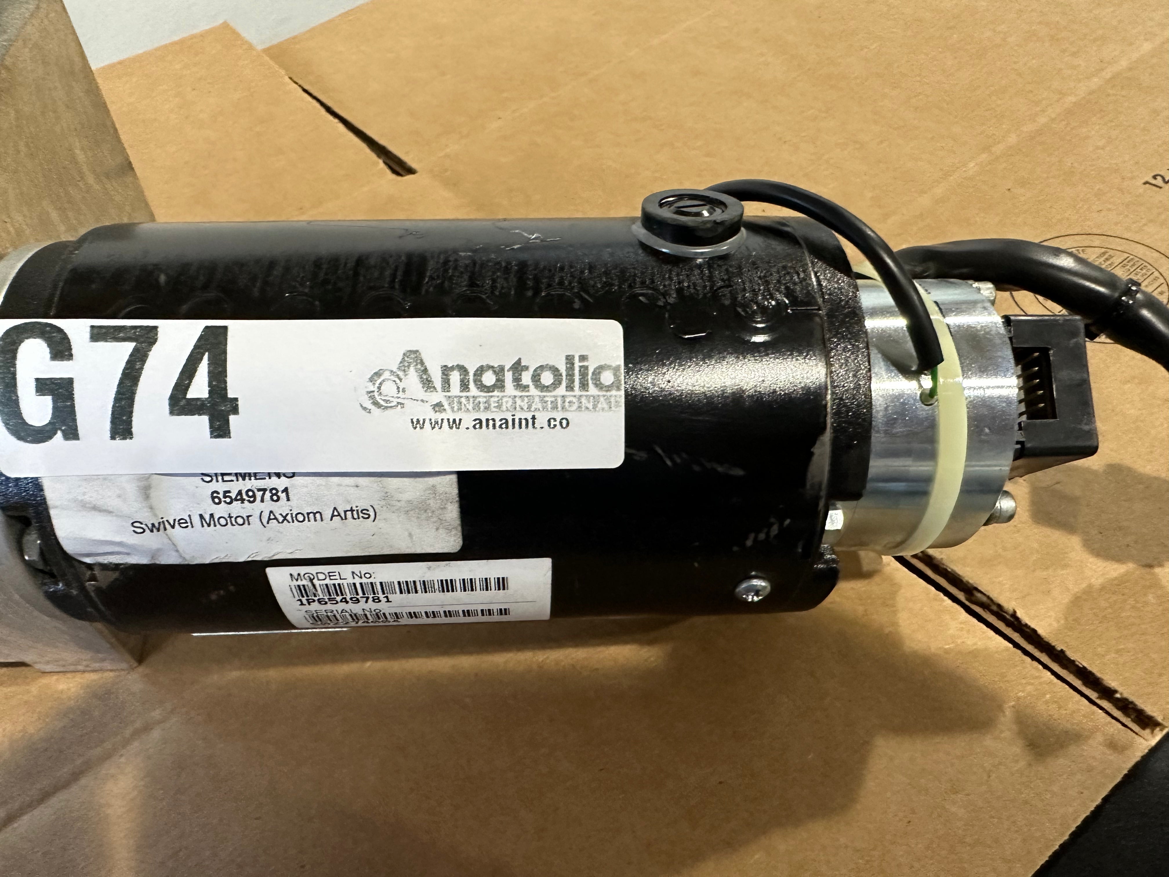 SIEMENS AXIOM Artis DFC/BC Swivel Motor 6549781