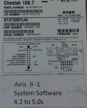 Replace old SCSI Drive to SSD SATA