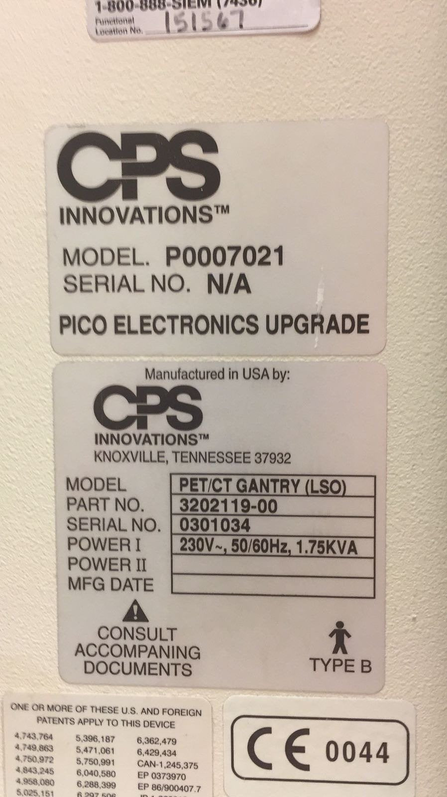 Polyscience 6106w for SIEMENS Biograph 16 PET/CT Parts